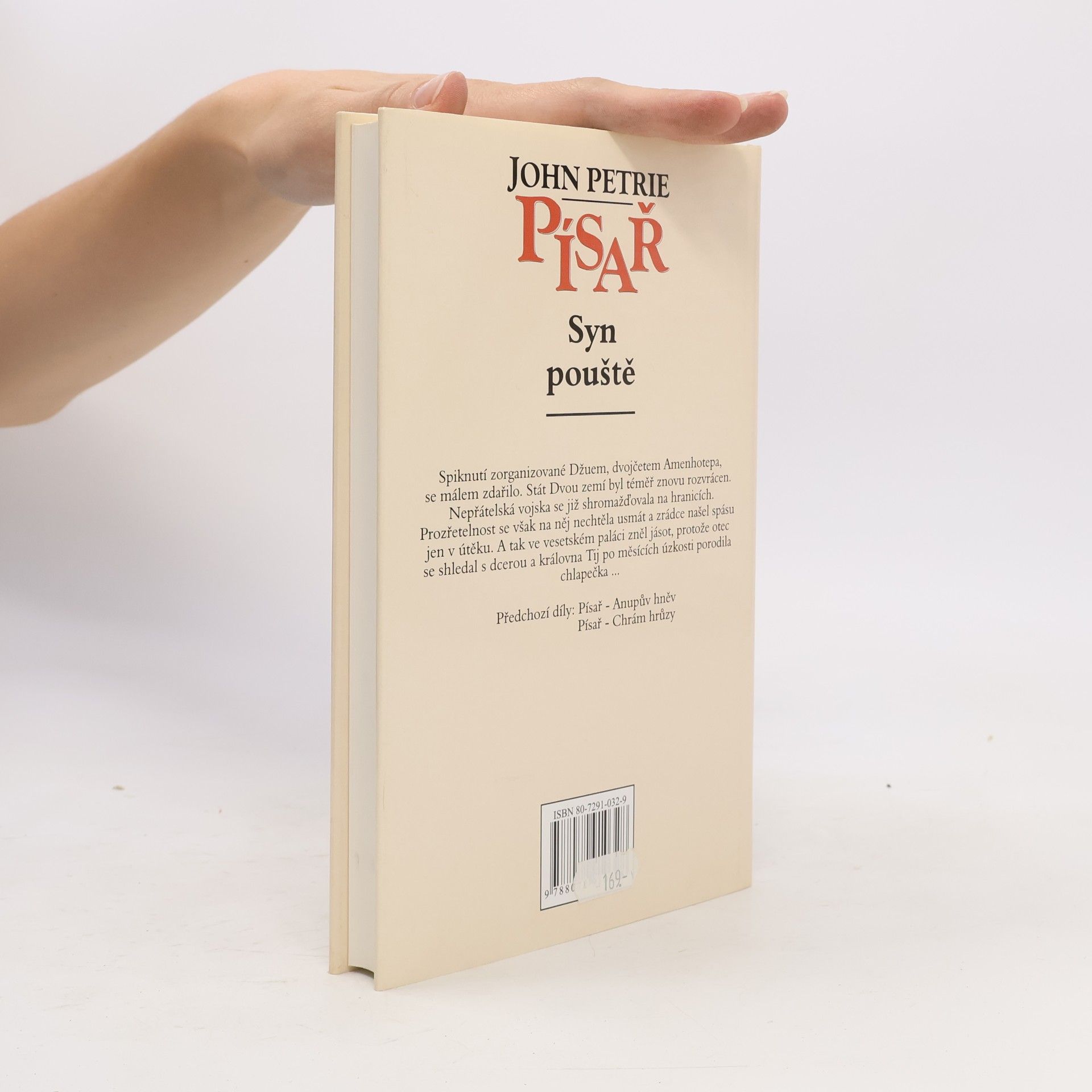 John Petrie Syn pouště. Písař 3. díl