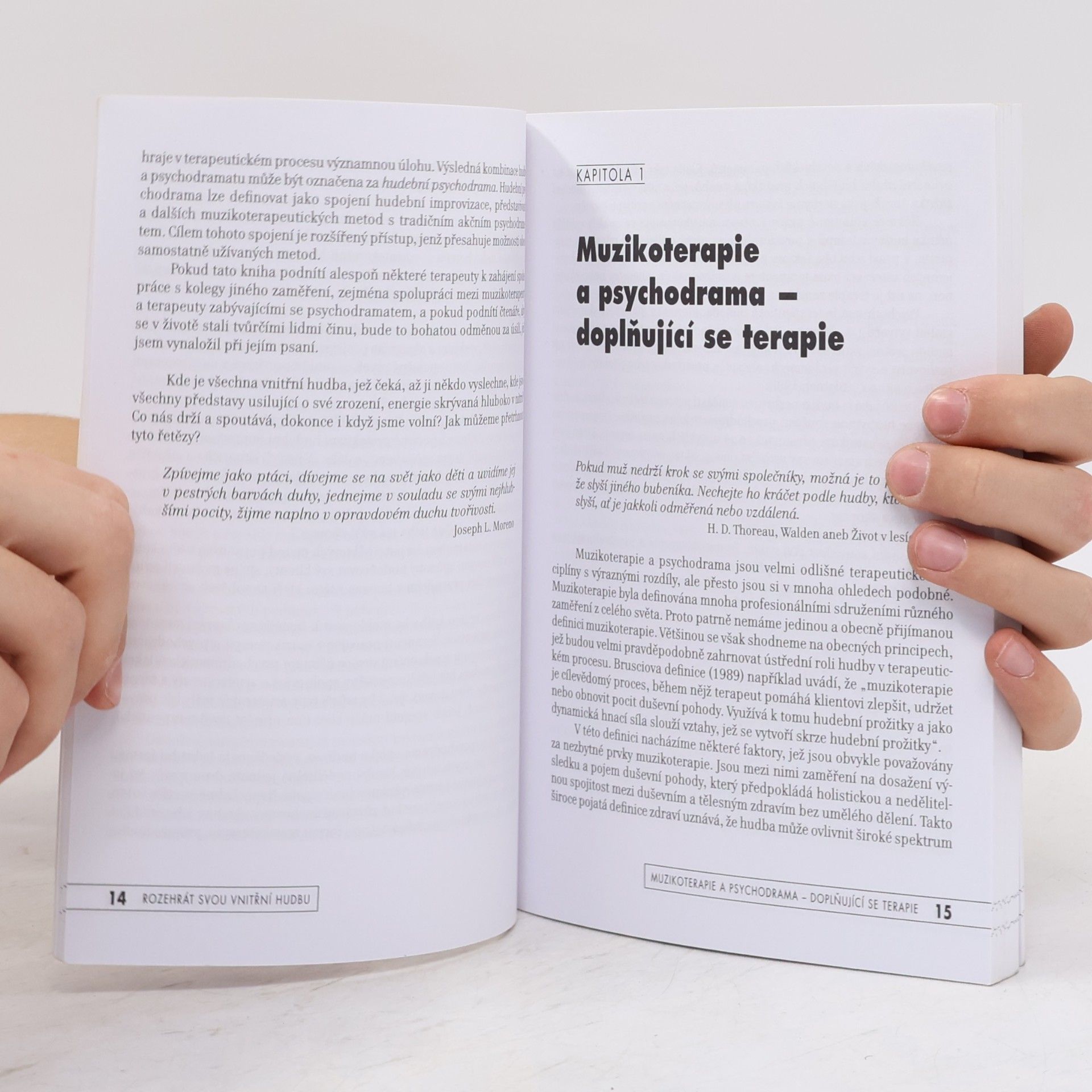 Joseph J. Moreno Rozehrát svou vnitřní hudbu