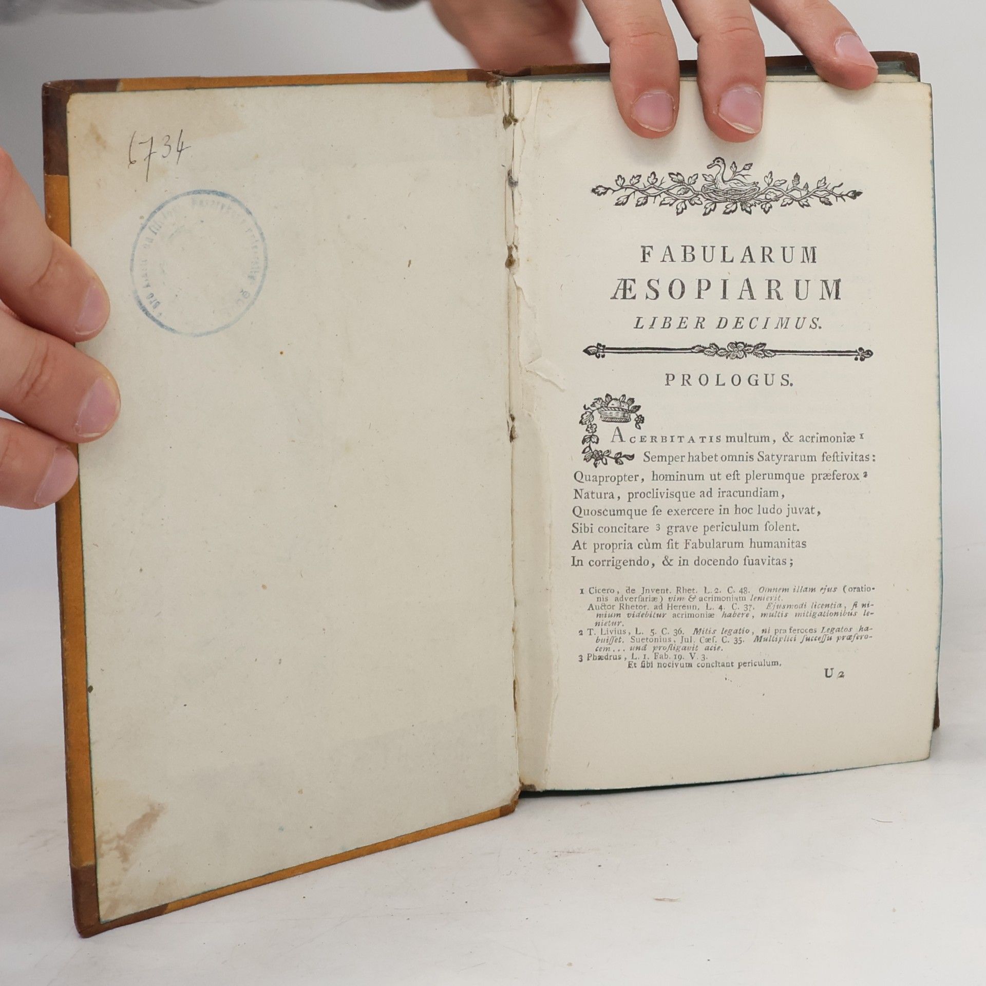 François-Joseph Desbillons Desbillons fabulae Aesopiae II.