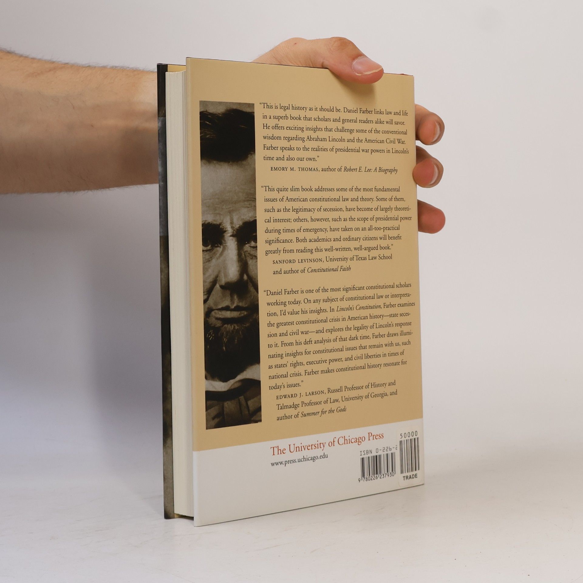 Daniel A. Farber Lincoln's Constitution