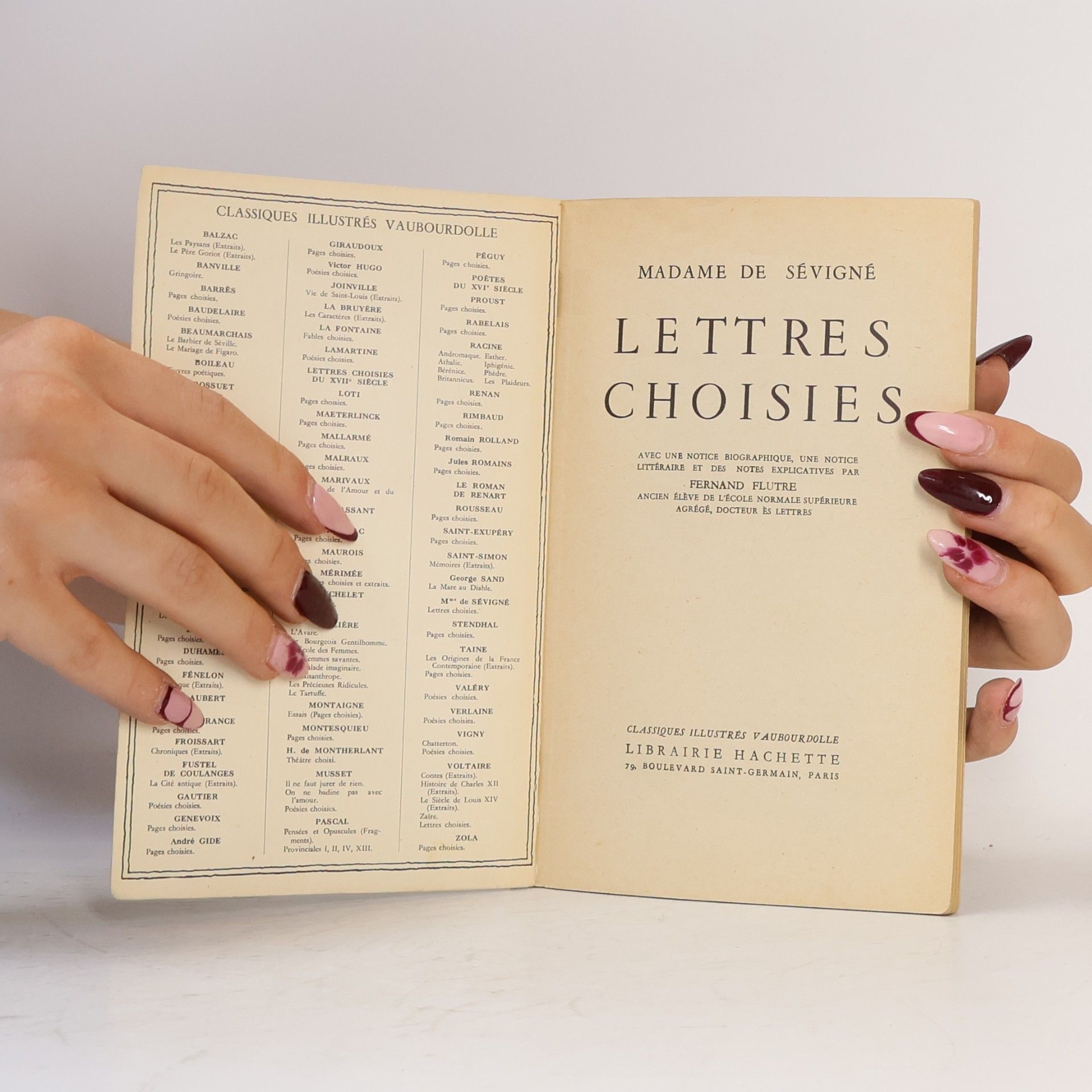 Marie de Rabutin-Chantal Lettres Choisies