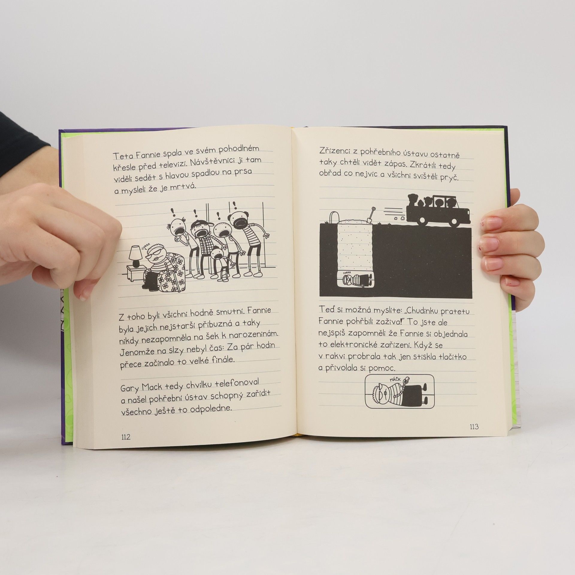 Jeff Kinney Strašidelné historky báječného kamaráda Rowleyho Jeffersona