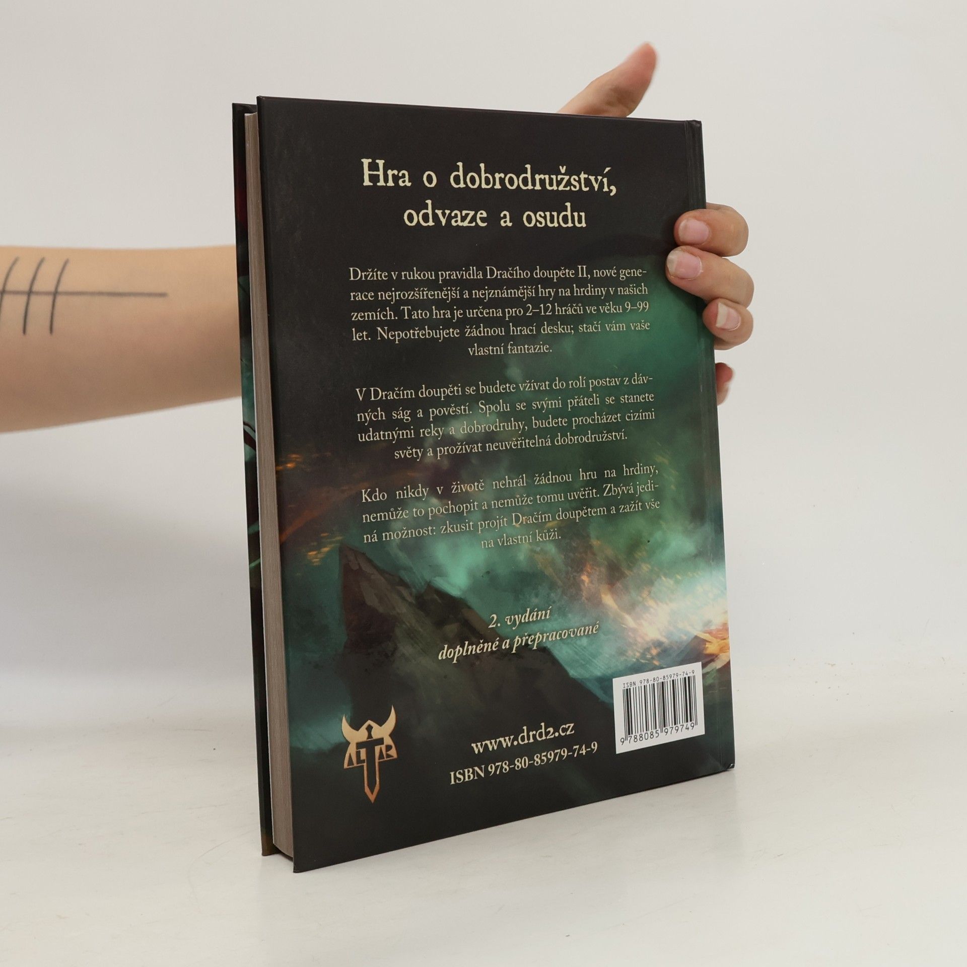 Karel Černín Dračí doupě II. Fantasy hra na hrdiny