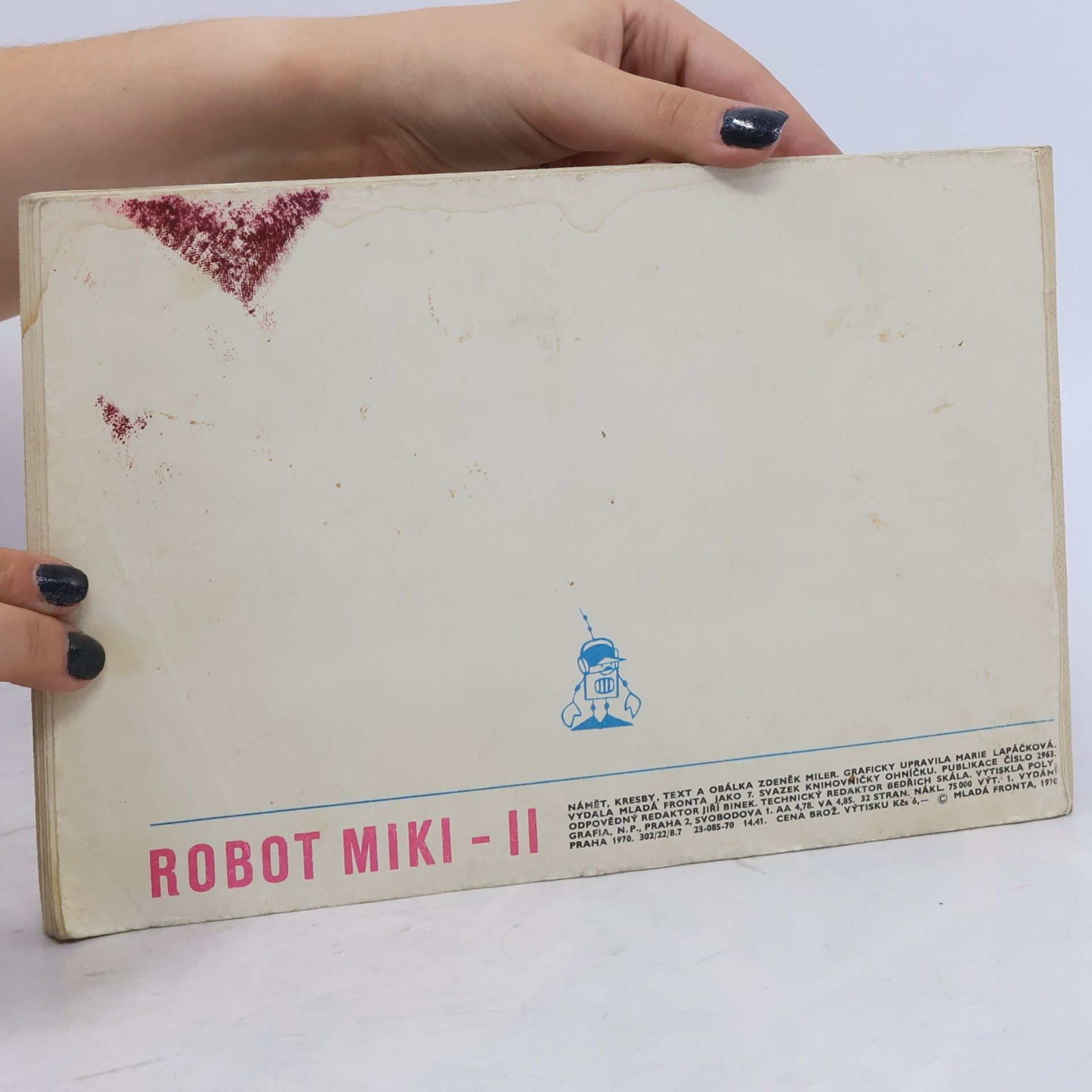 Zdeněk Miler Robot Miki II