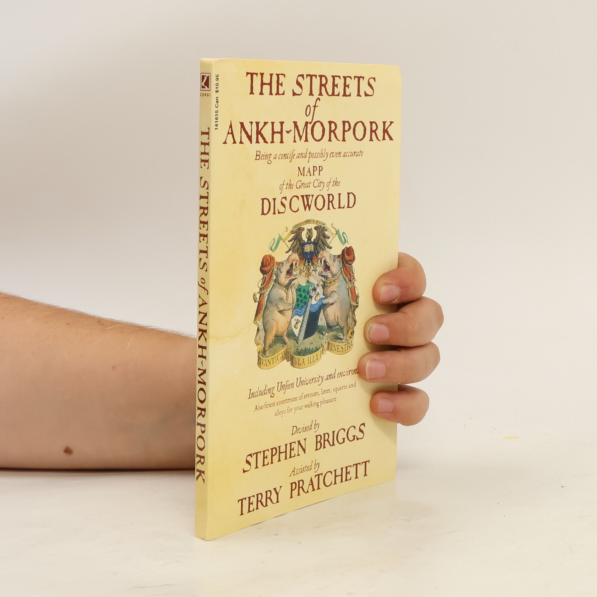 Stephen Briggs The Streets of Ankh-Morpork : being a concise and possibly even accurate mapp of the great city of Discworld