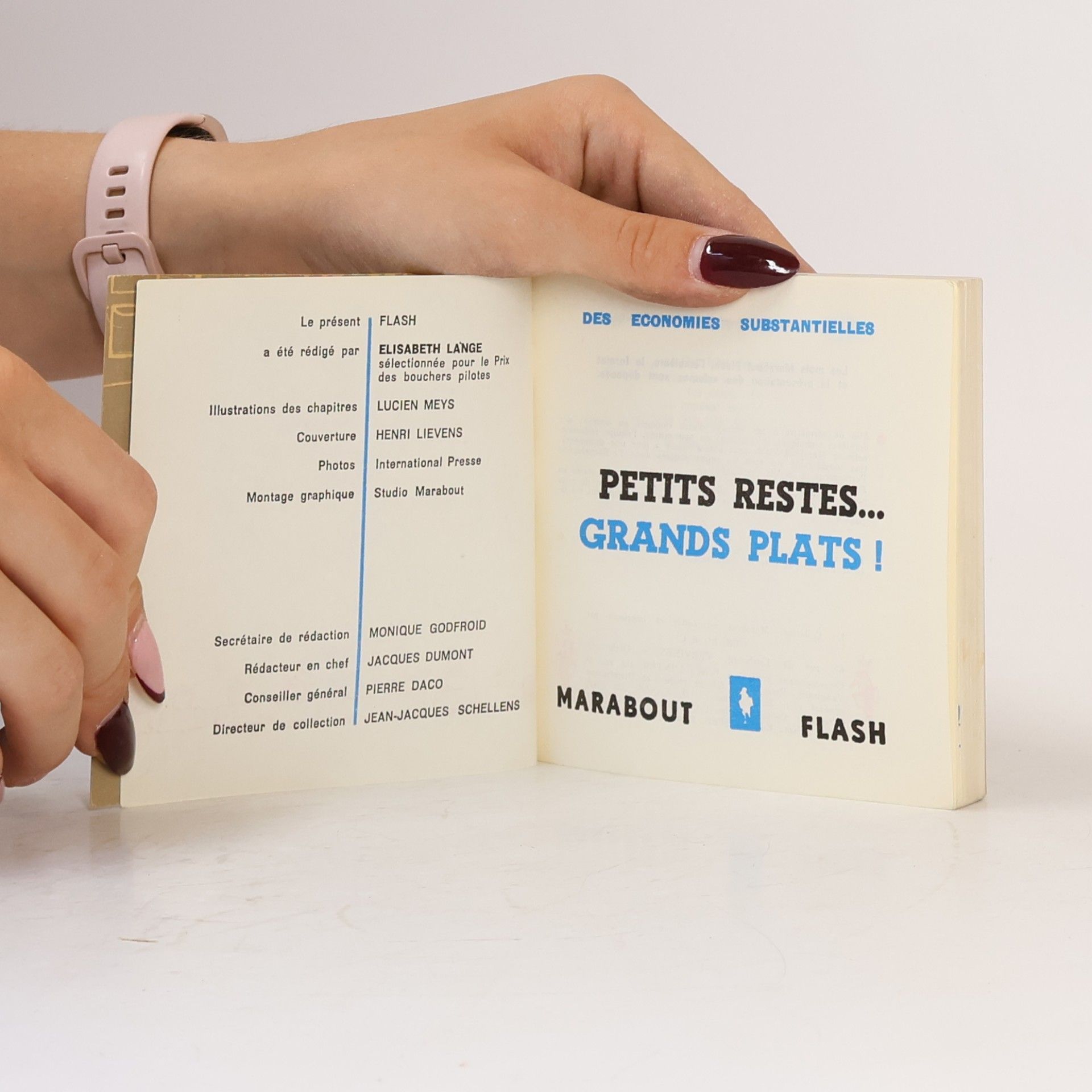 Elisabeth Lange Petits restes... grands plats