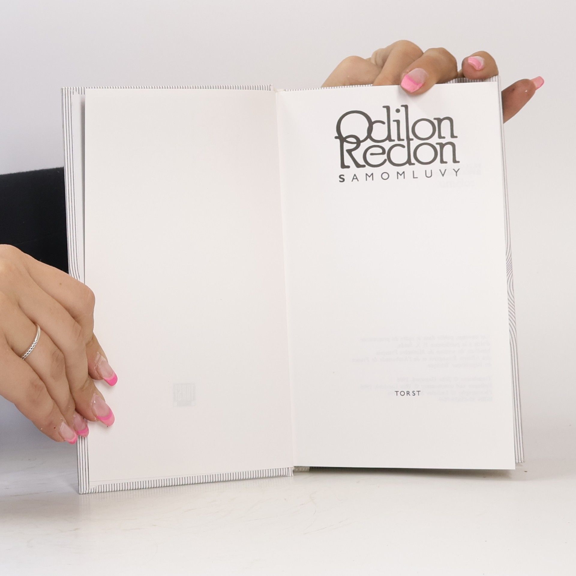 Odilon Redon Samomluvy