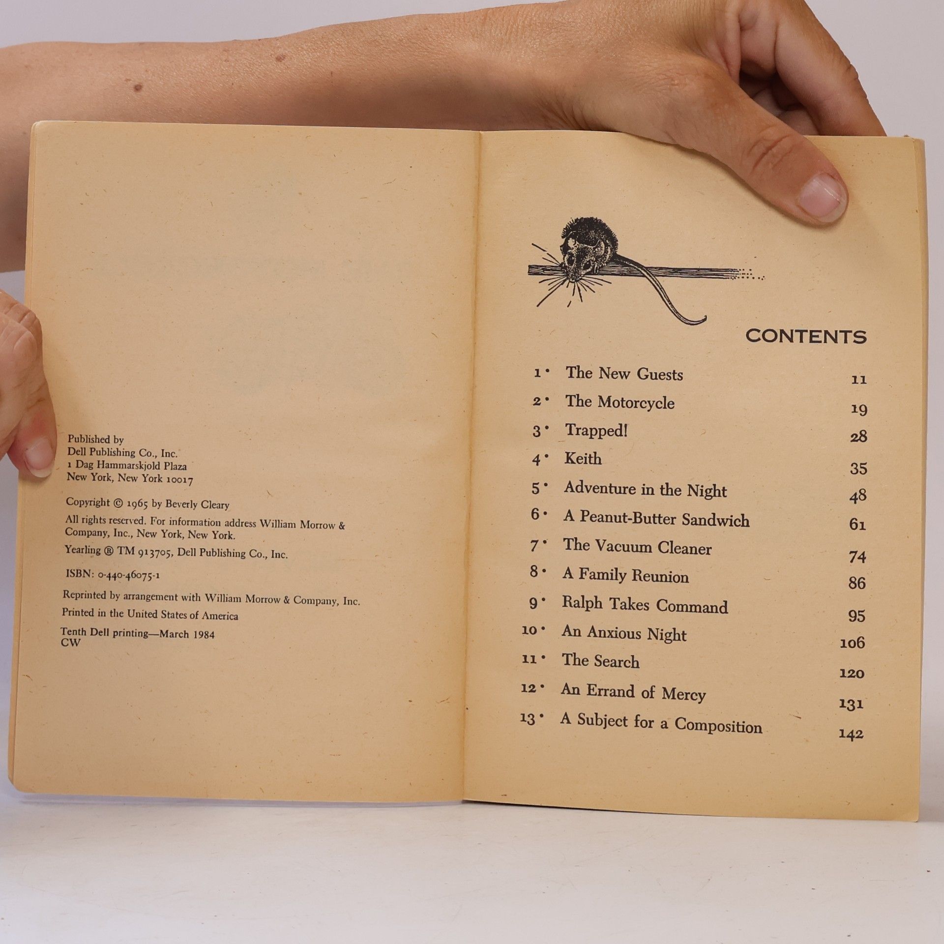 Beverly Cleary The Mouse and the Motorcycle