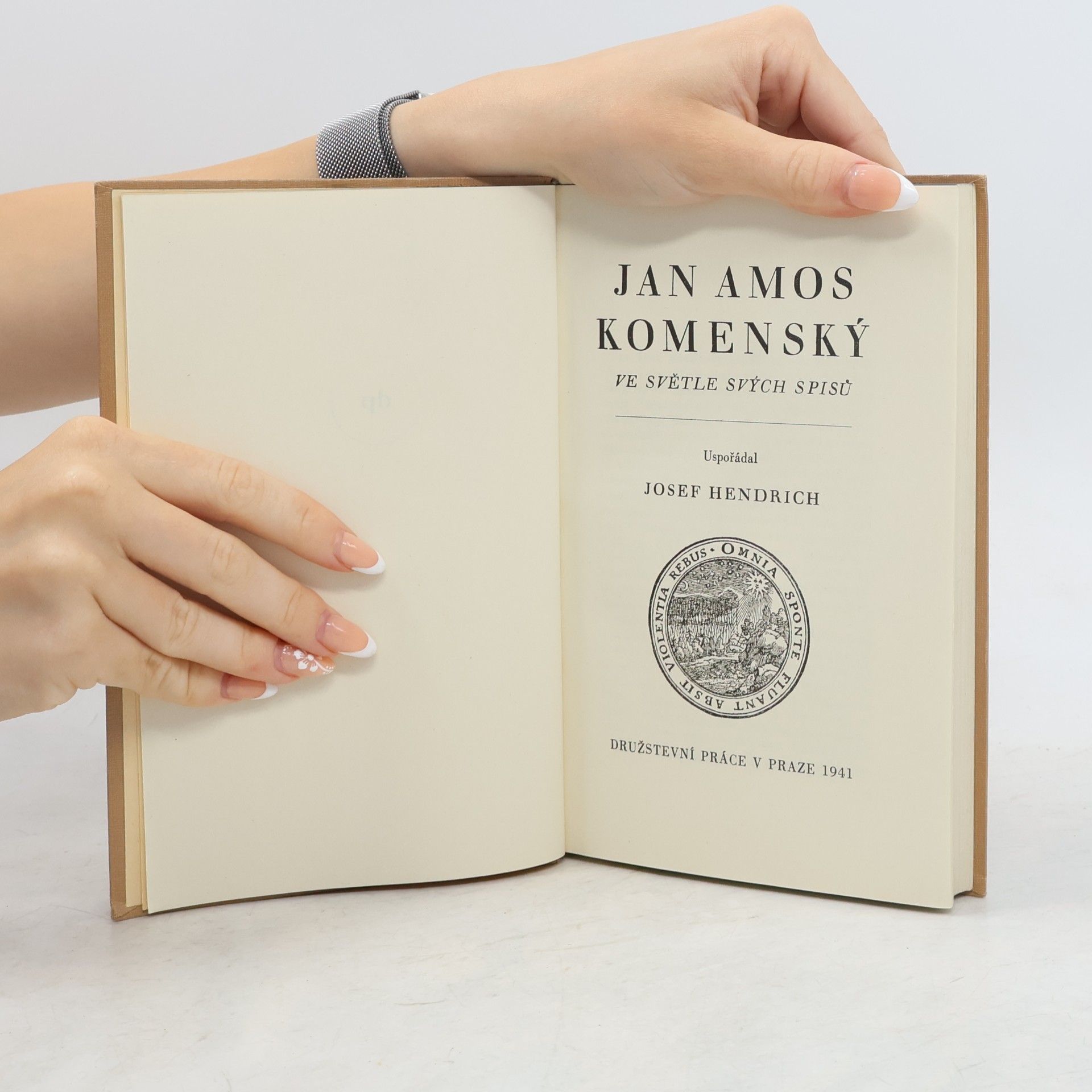 Josef Hendrich Jan Amos Komenský ve světle svých spisů
