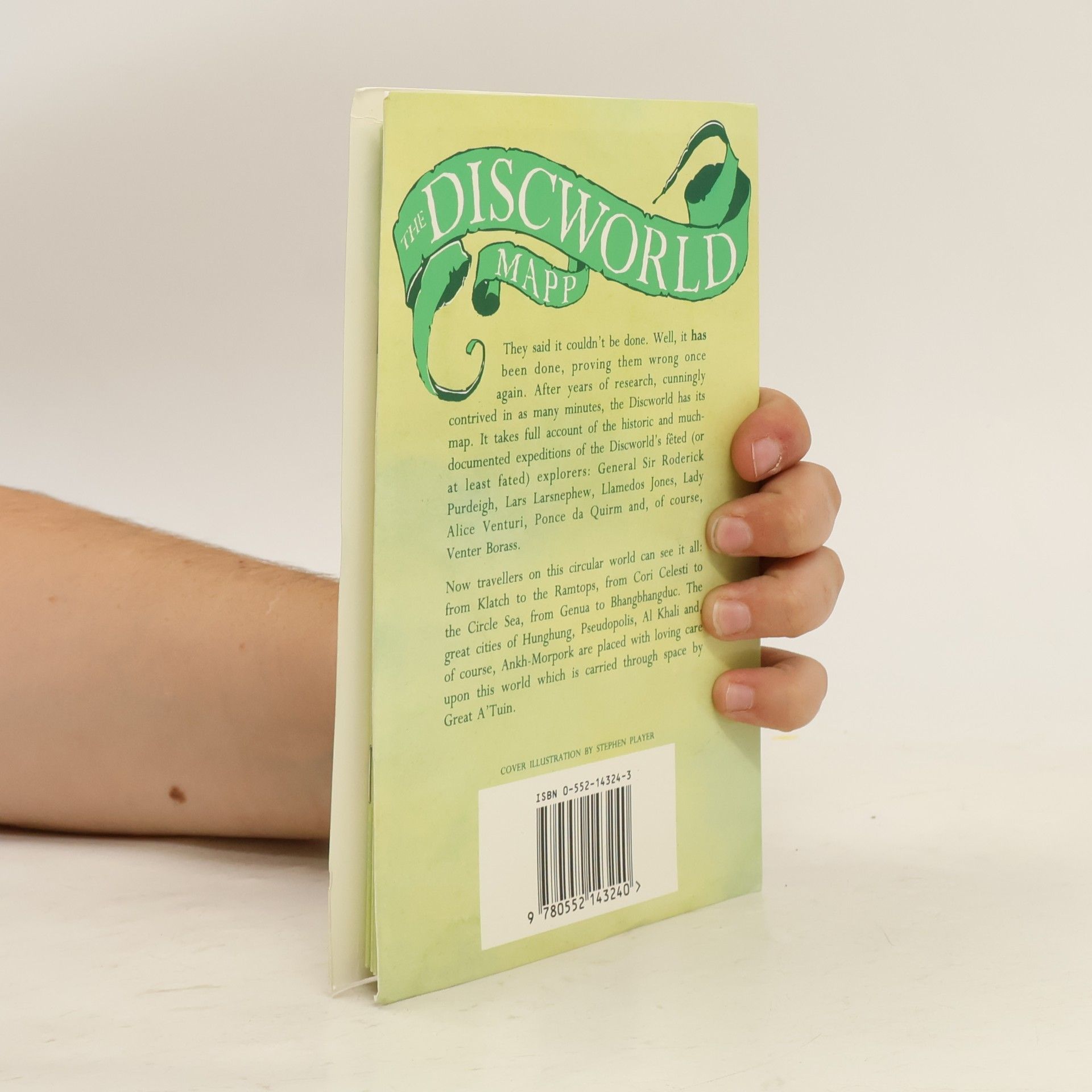 Terry Pratchett The Discworld Mapp