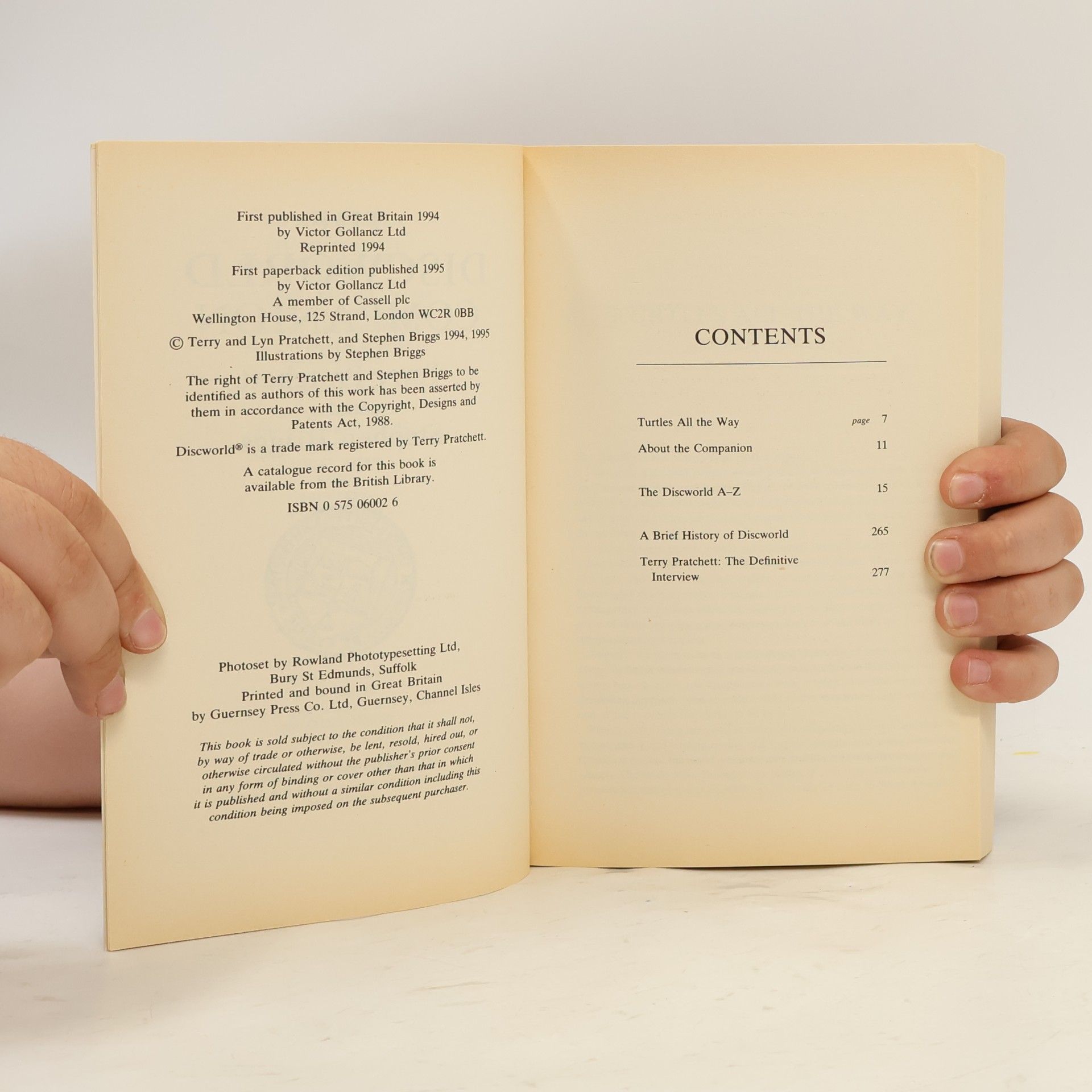 Terry Pratchett The Discworld Companion