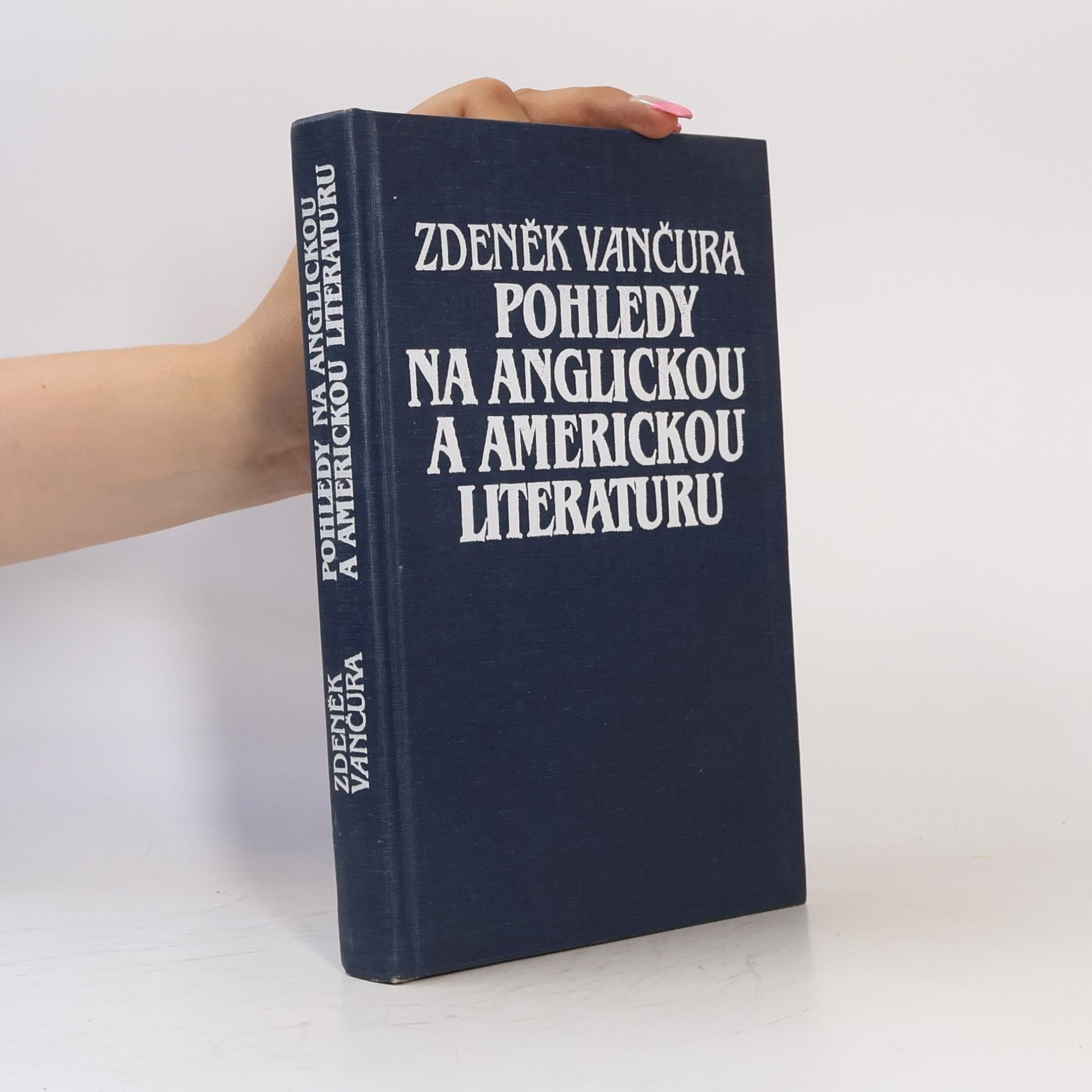 Zdeněk Vančura Pohledy na anglickou a americkou literaturu