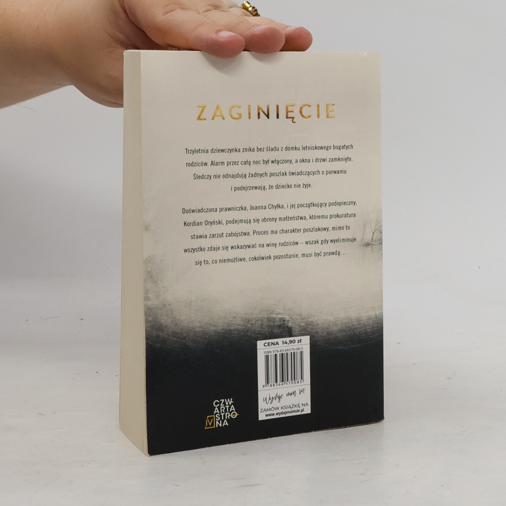 Remigiusz Mróz Zaginięcie pocket