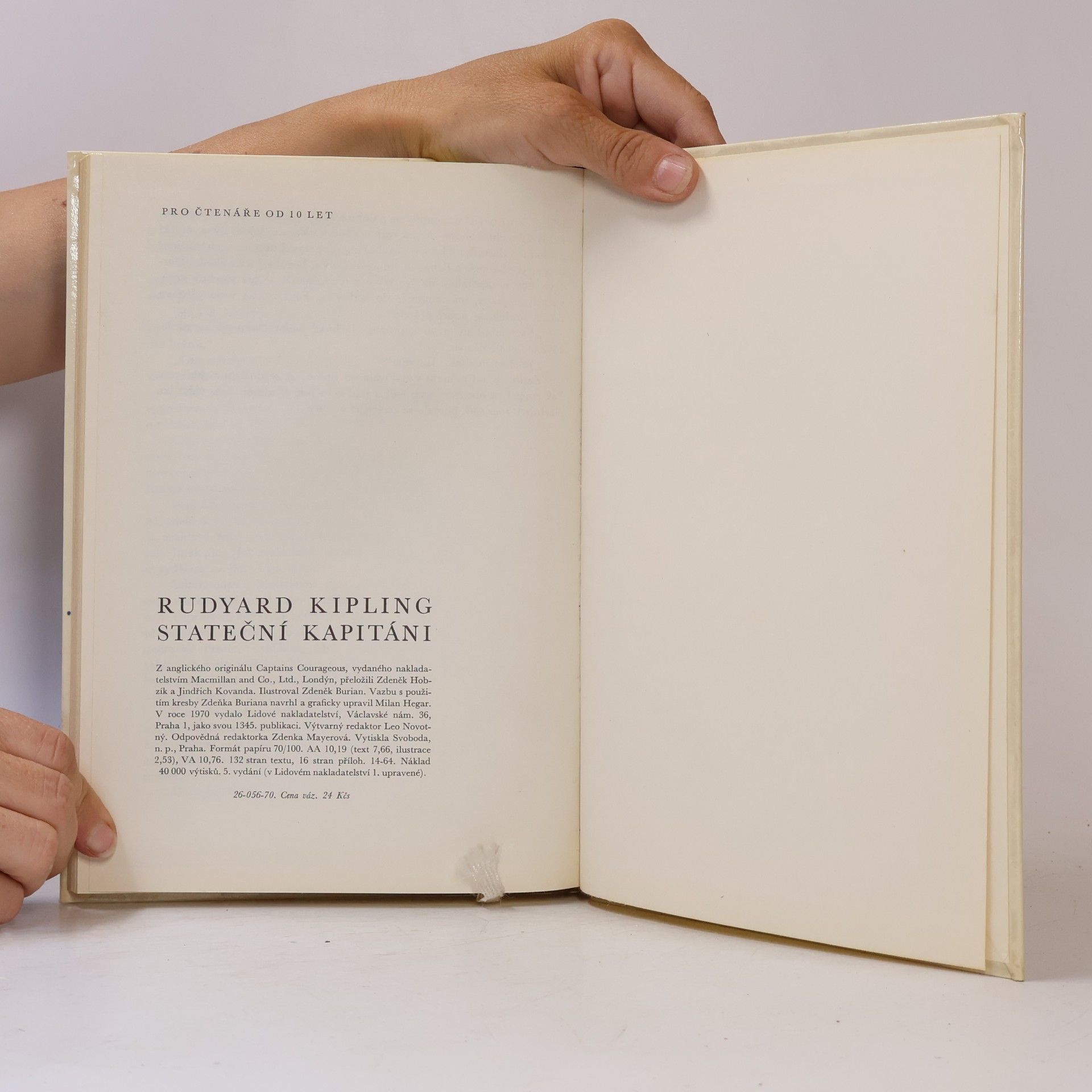 Rudyard Kipling Stateční kapitáni