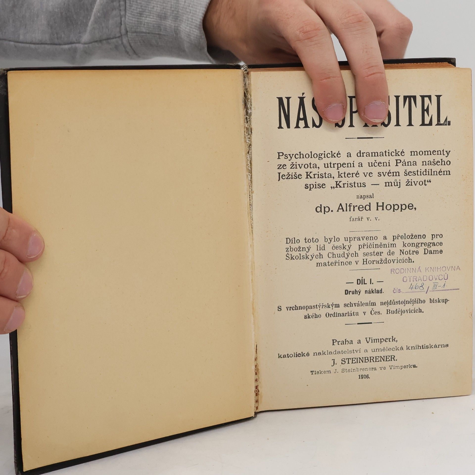 Alfred Hoppe Náš Spasitel I.