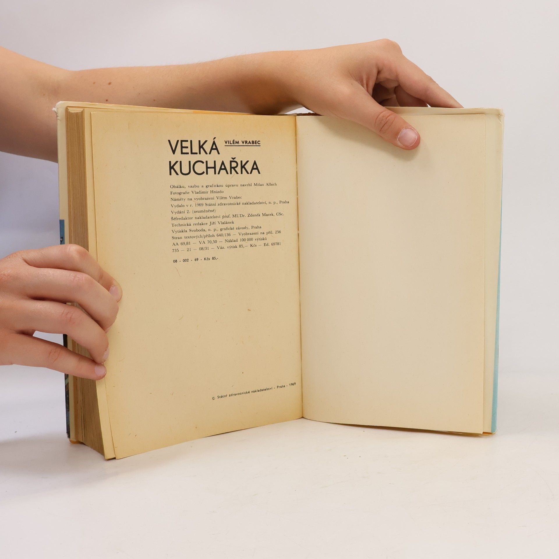 Vilém Vrabec Velká kuchařka