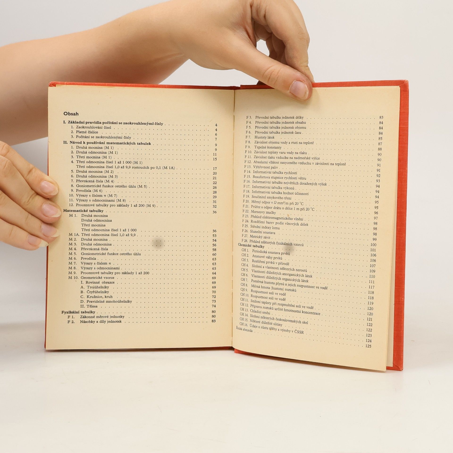 Jan Schwarz Matematické, fyzikální a chemické tabulky pro 7. až 9. ročník