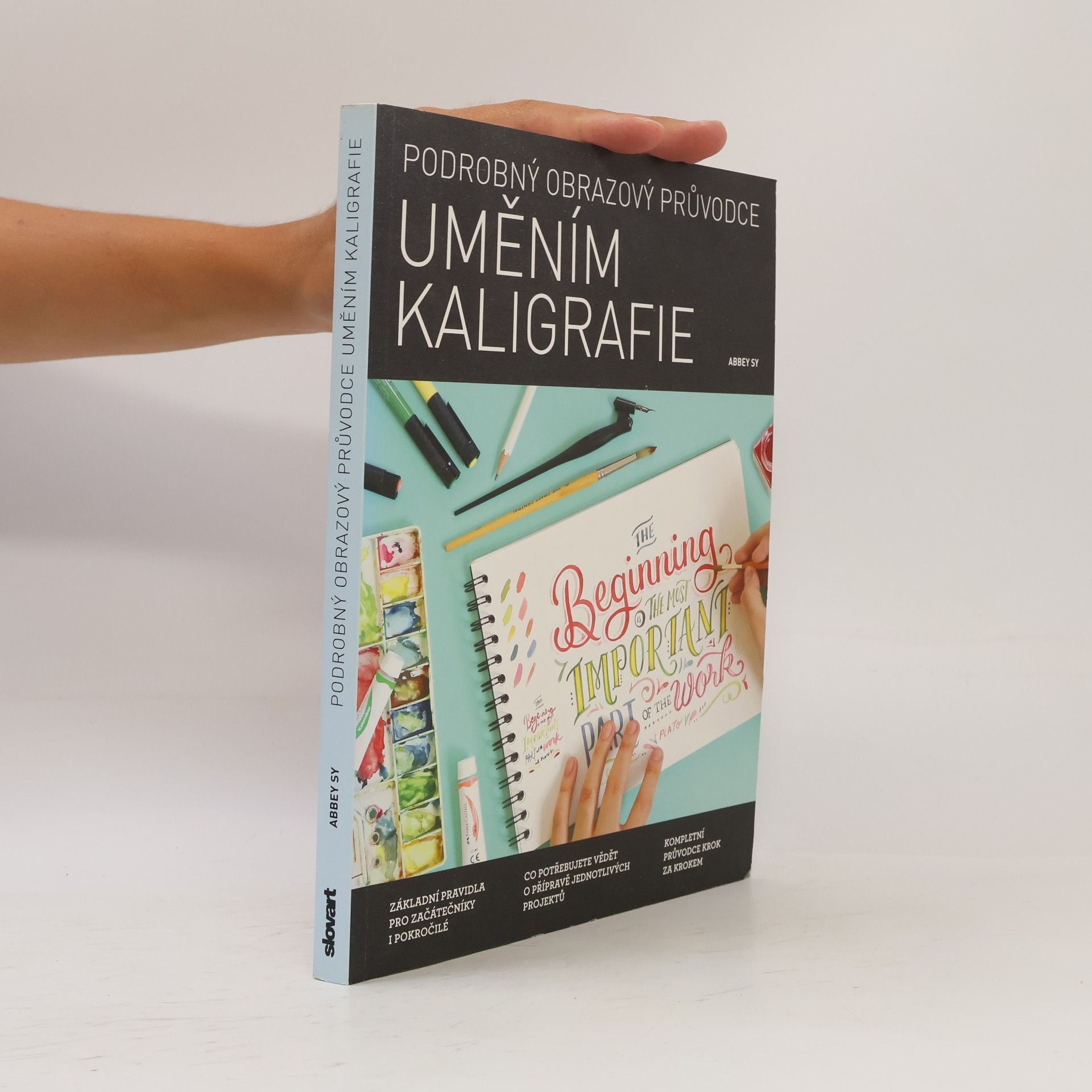 Abbey Sy Podrobný obrazový průvodce uměním kaligrafie