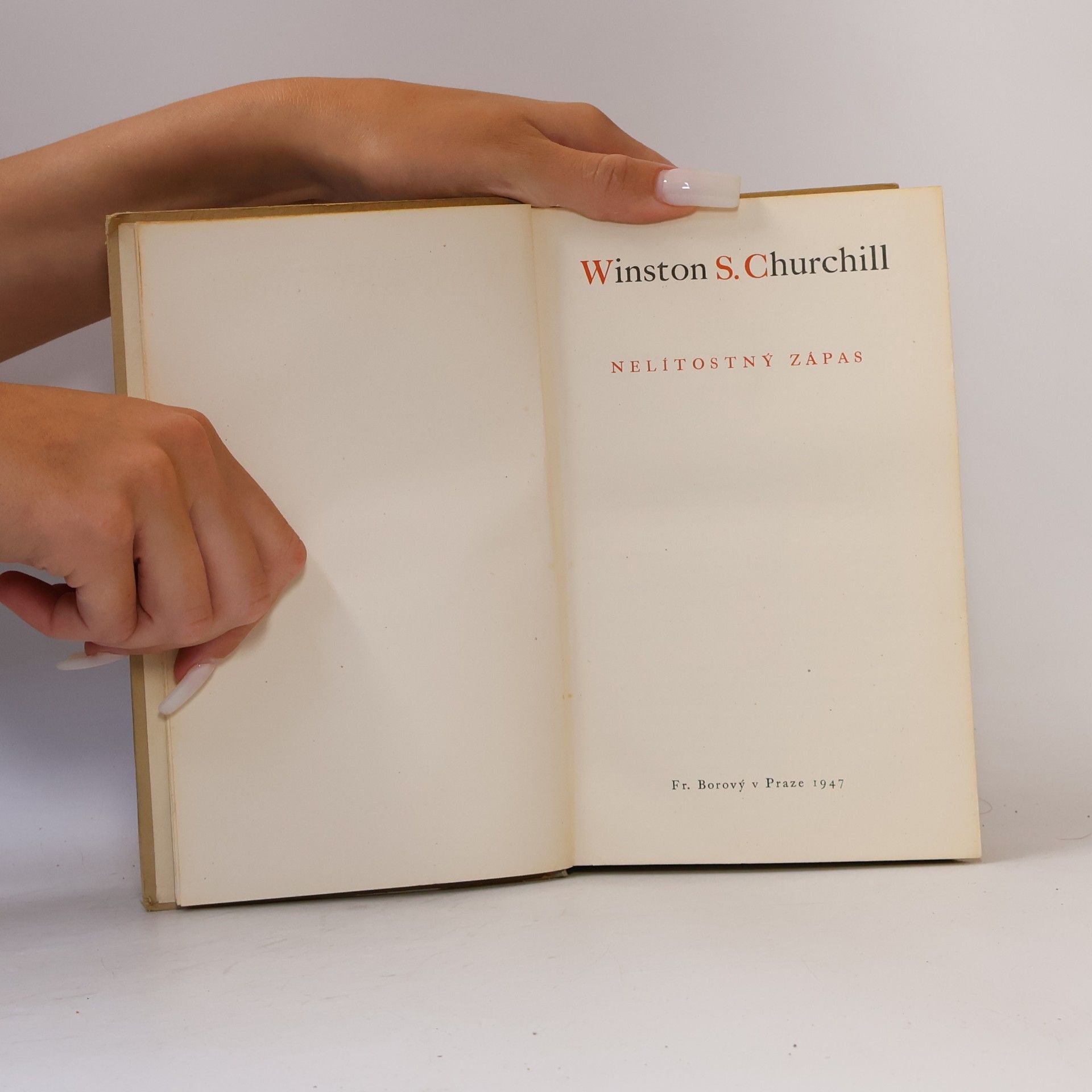 Winston Churchill Nelítostný zápas