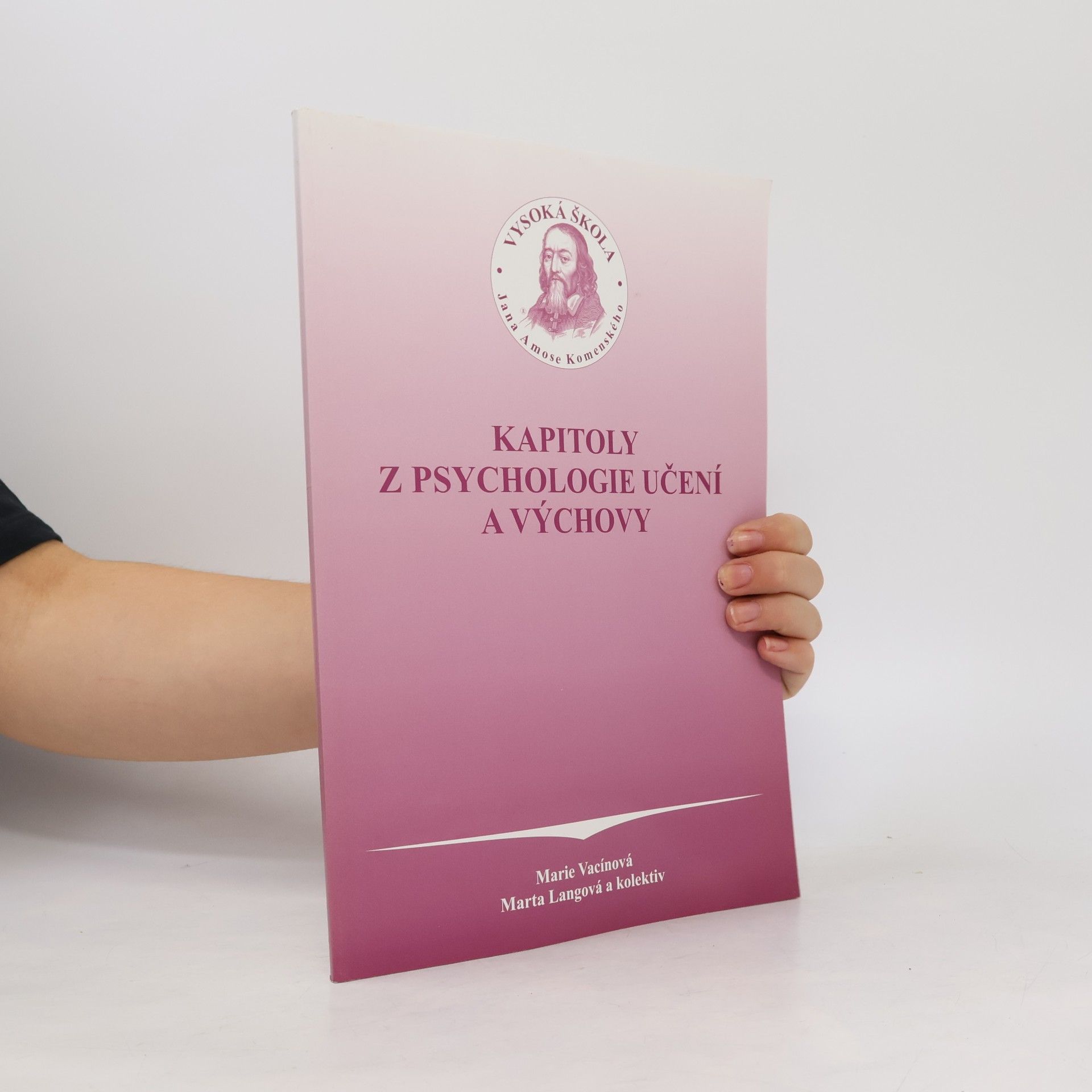 Marie Vacínová Kapitoly z psychologie učení a výchovy