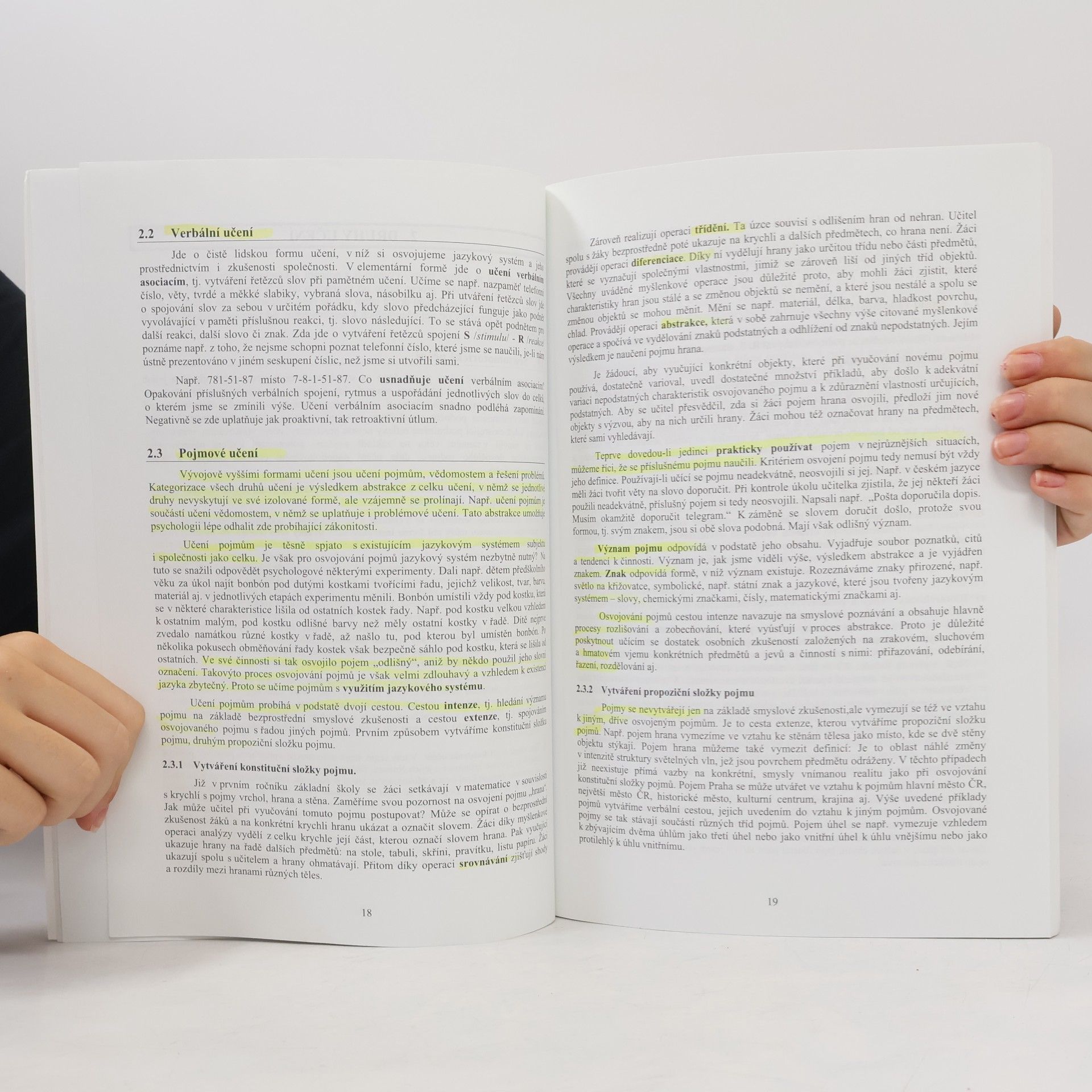 Marie Vacínová Kapitoly z psychologie učení a výchovy