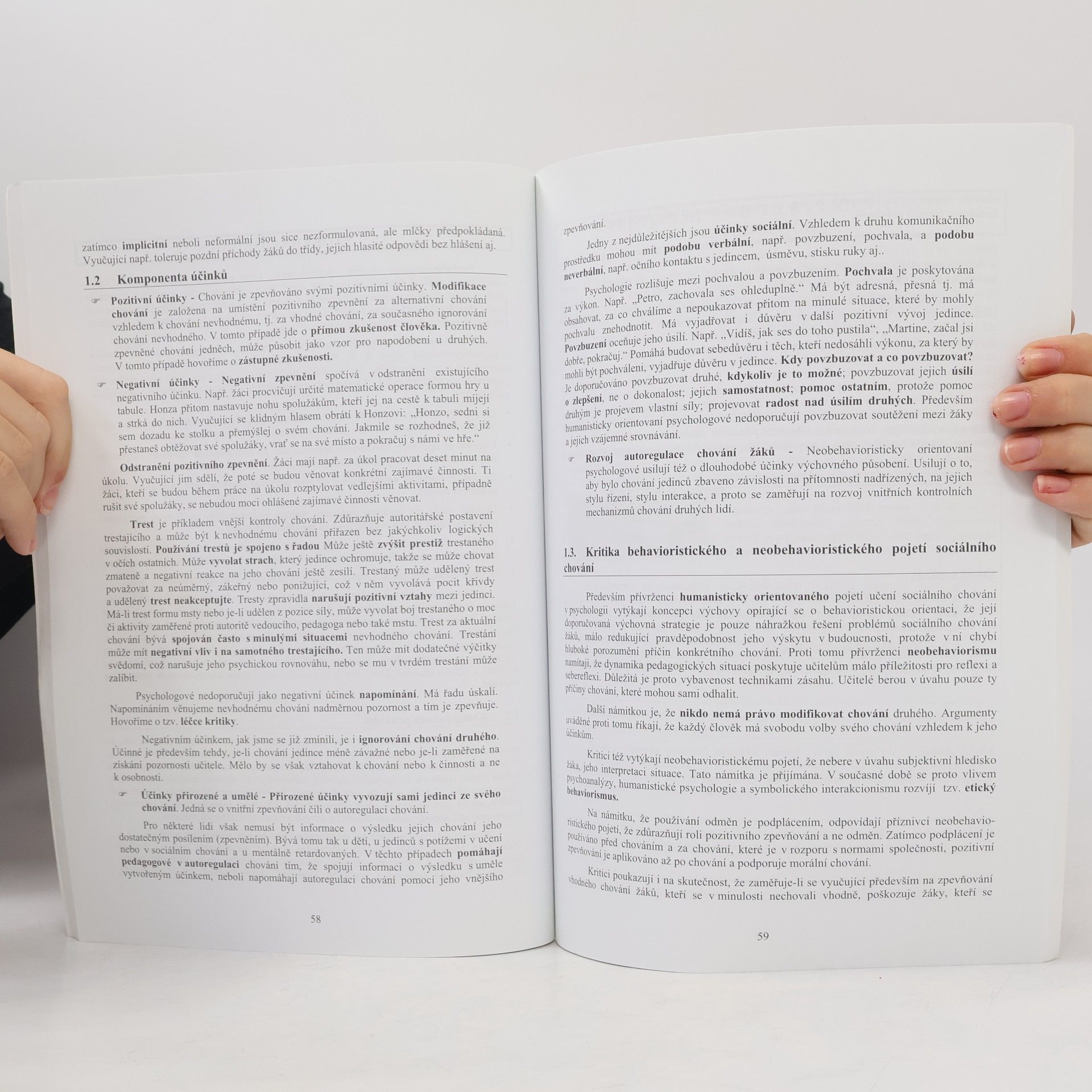 Marie Vacínová Kapitoly z psychologie učení a výchovy
