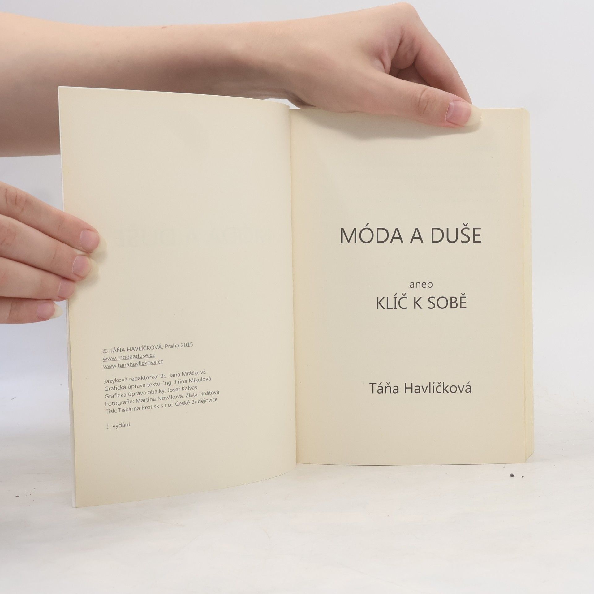 Táňa Havlíčková Móda a duše aneb Klíč k sobě
