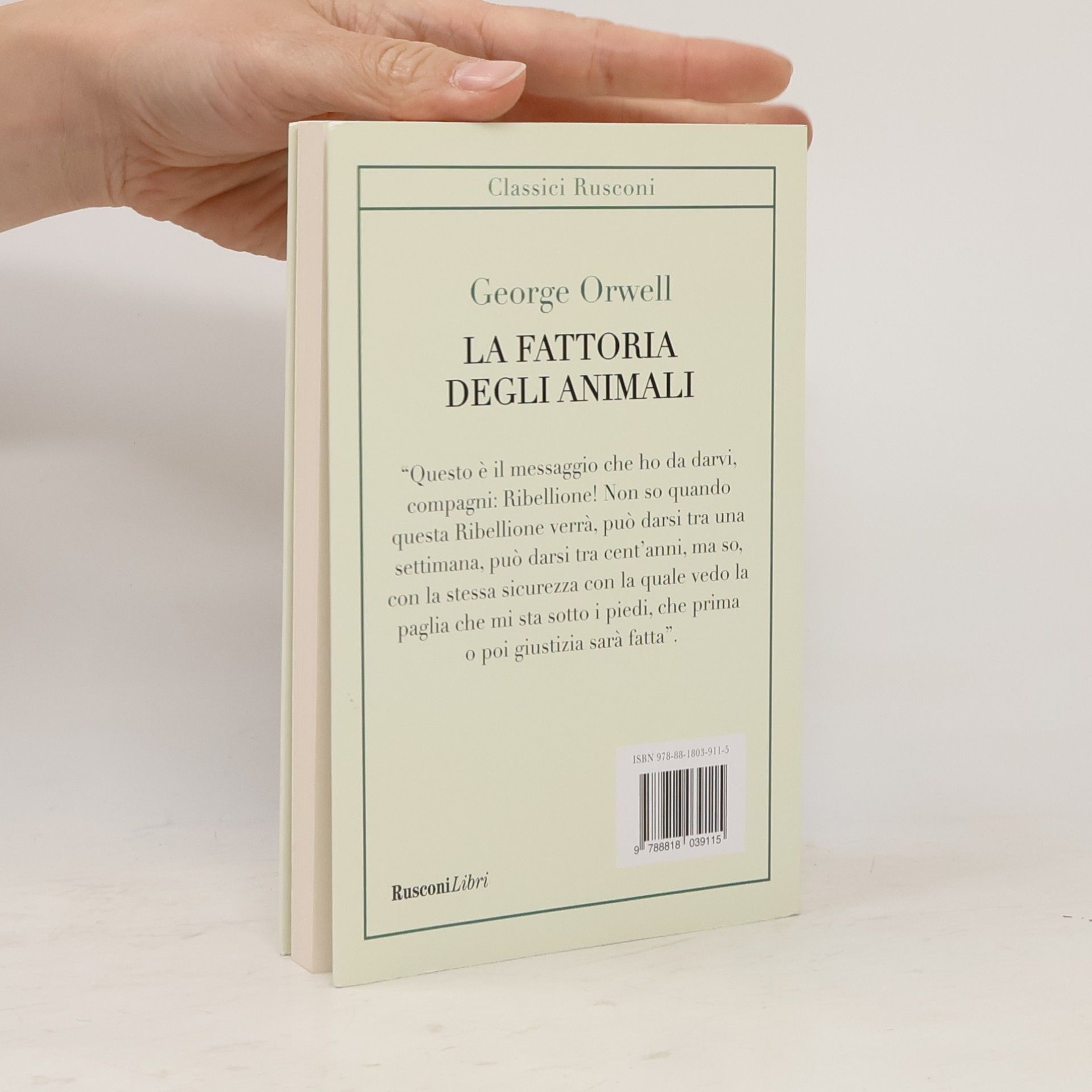 George Orwell La fattoria degli animali