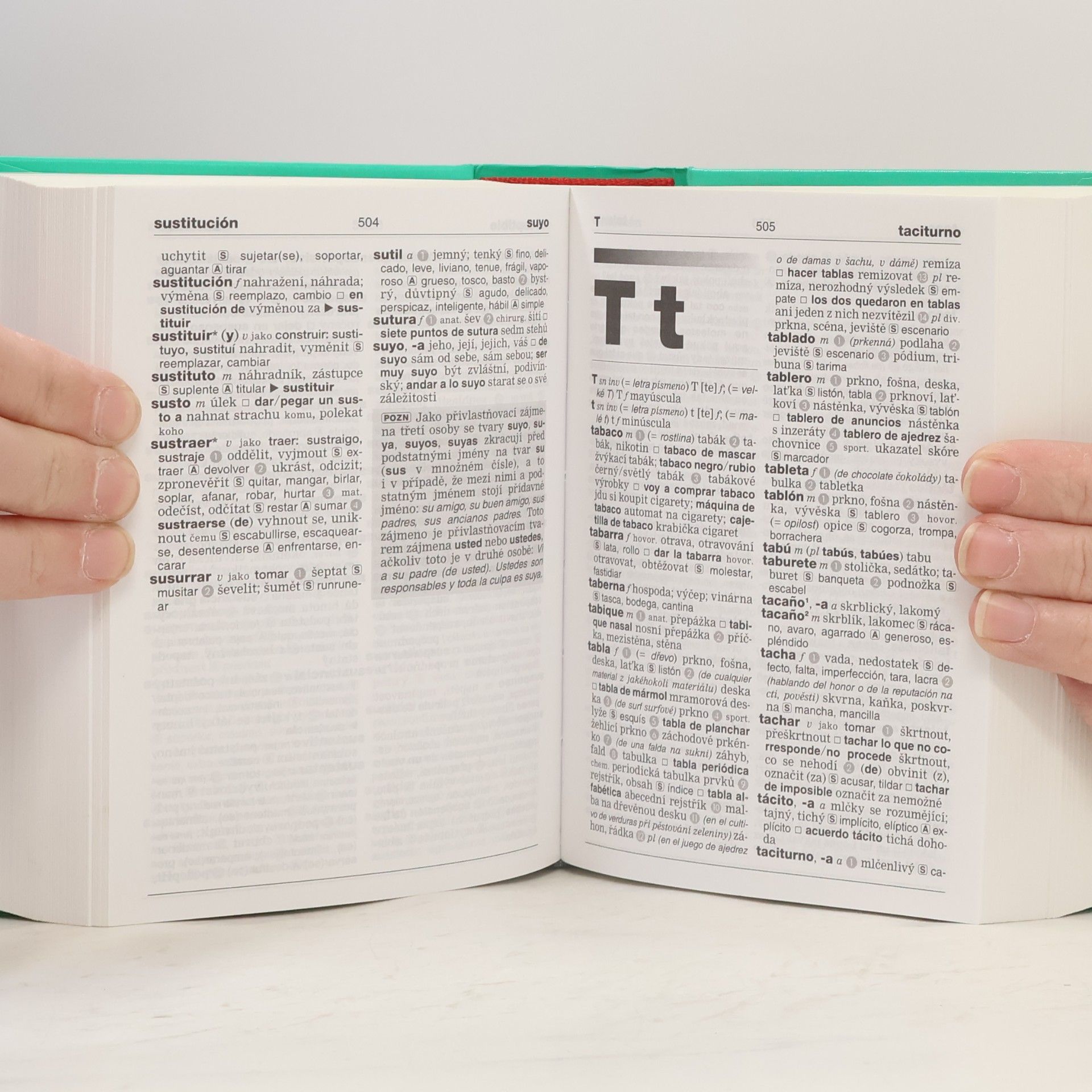 Various authors Španělsko-český, česko-španělský slovník = Diccionario español-checo, checo-español