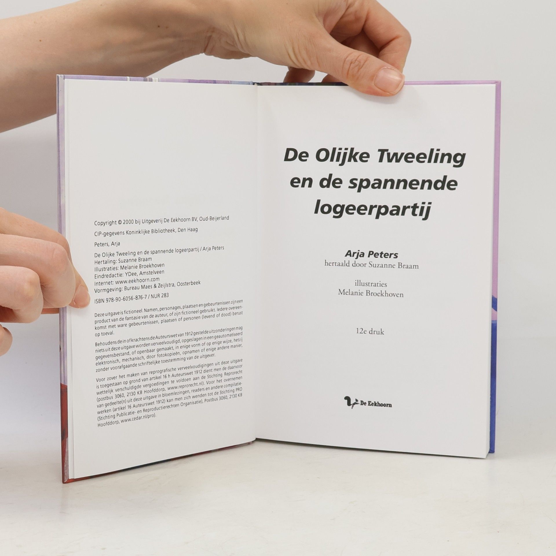 Arjan Peters De olijke tweeling en de spannende logeerpartij