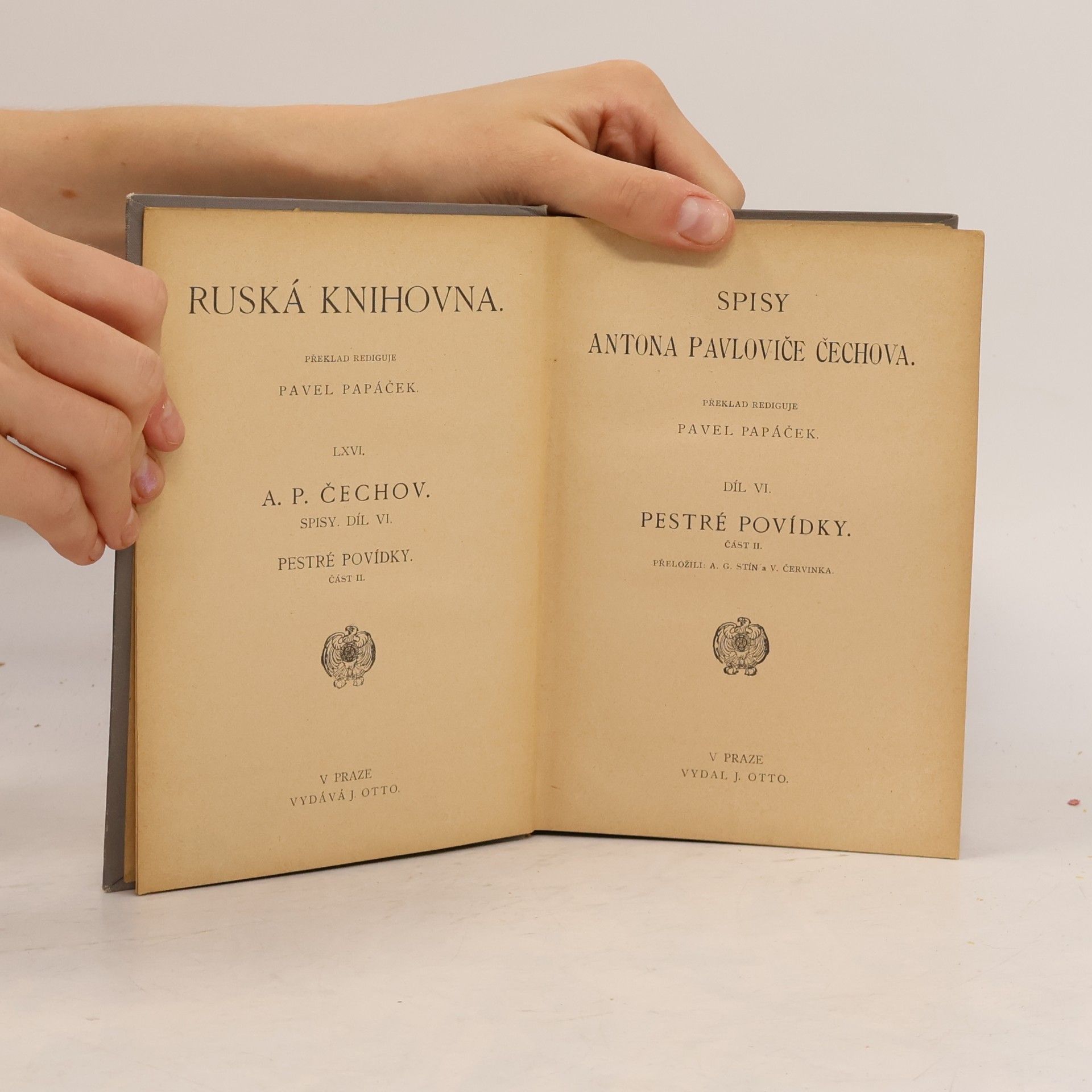 Anton Chekhov Spisy Antona Pavloviče Čechova VI.