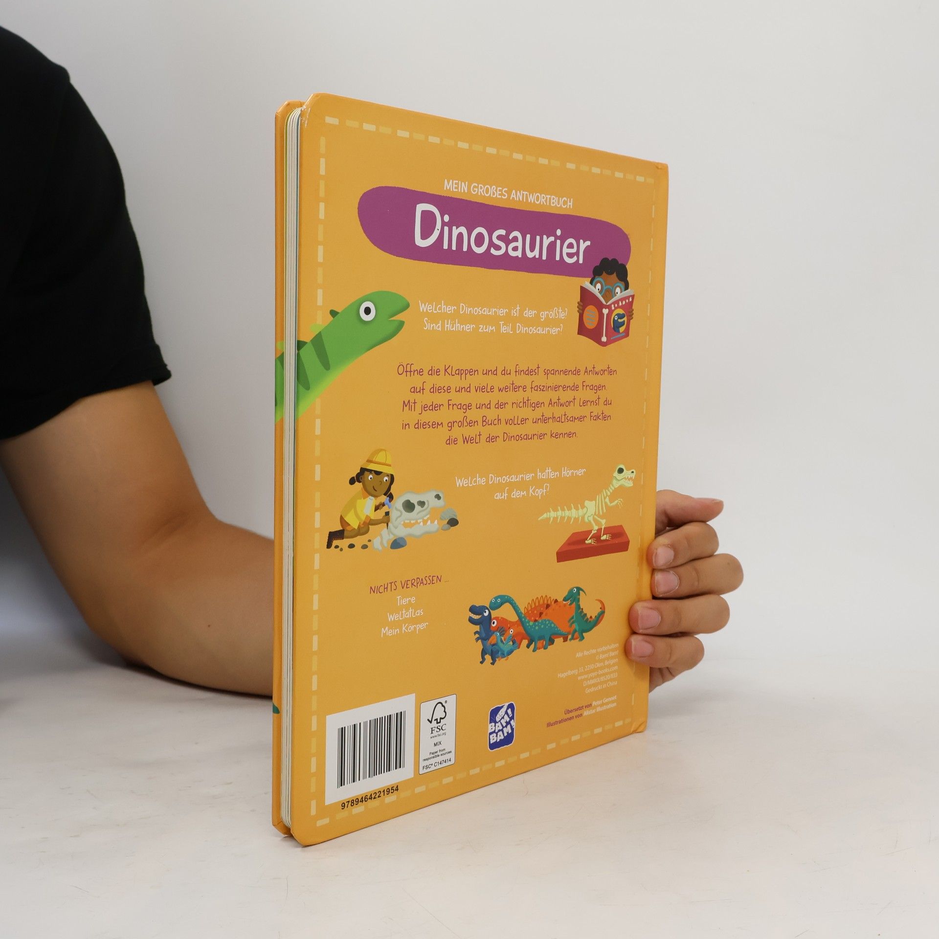 Various authors Mein Großes Antwortbuch Dinosaurier