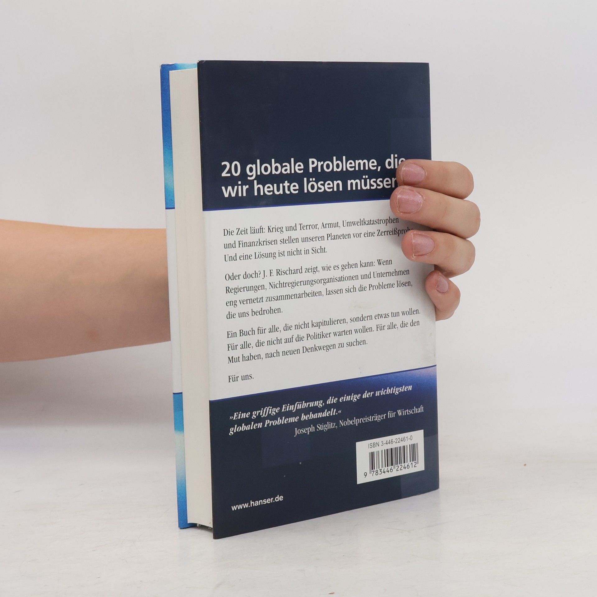 J. F. Rischard Countdown für eine bessere Welt
