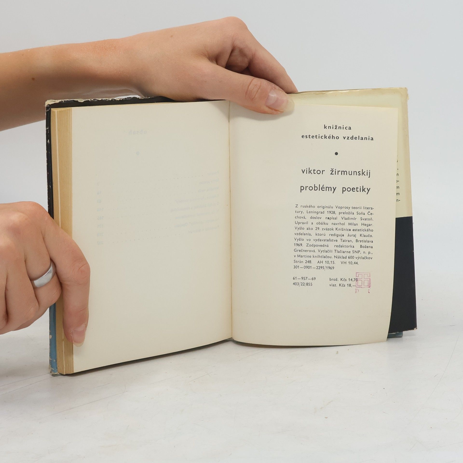 Viktor Maksimovič Žirmunskij Problémy poetiky