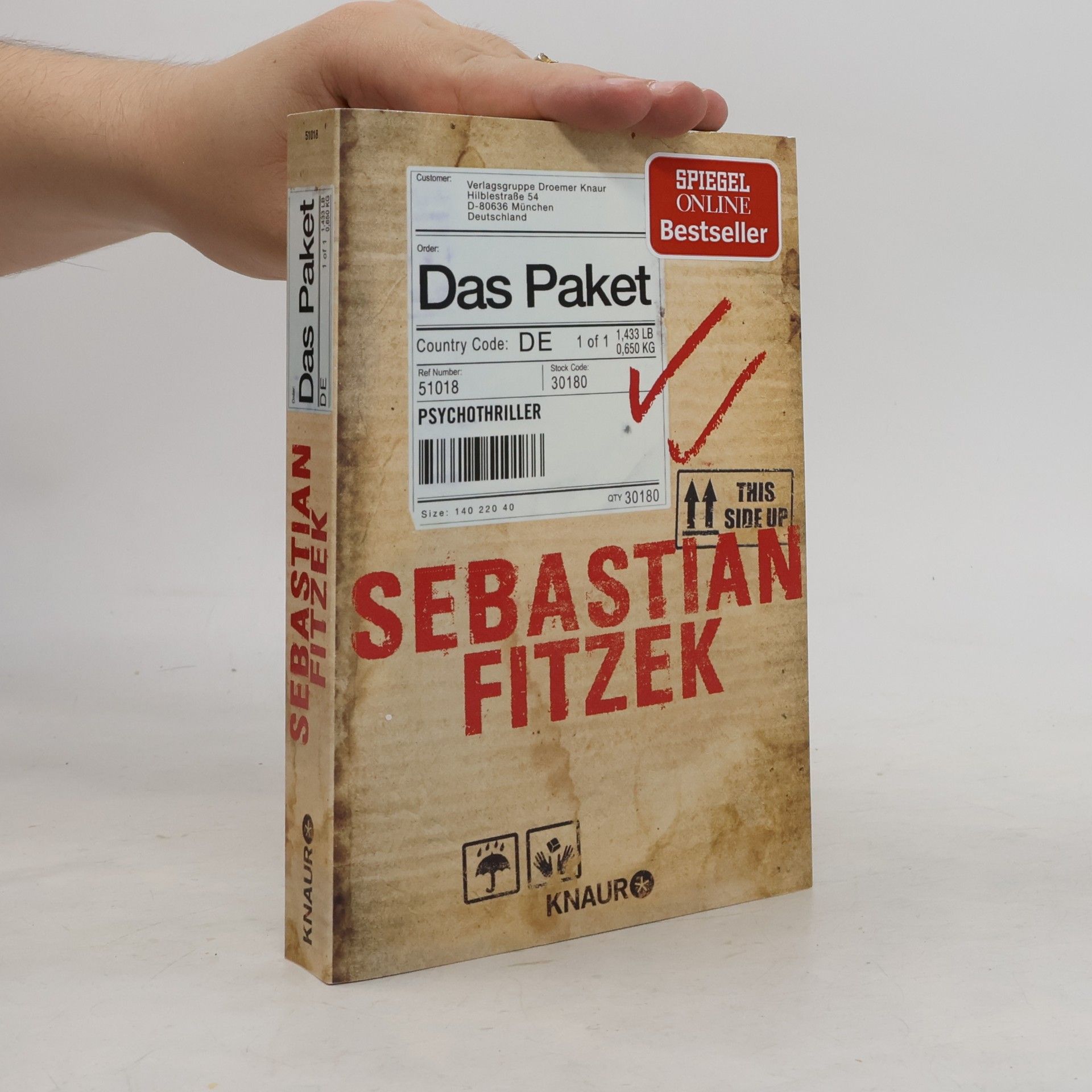 Sebastian Fitzek Das Paket