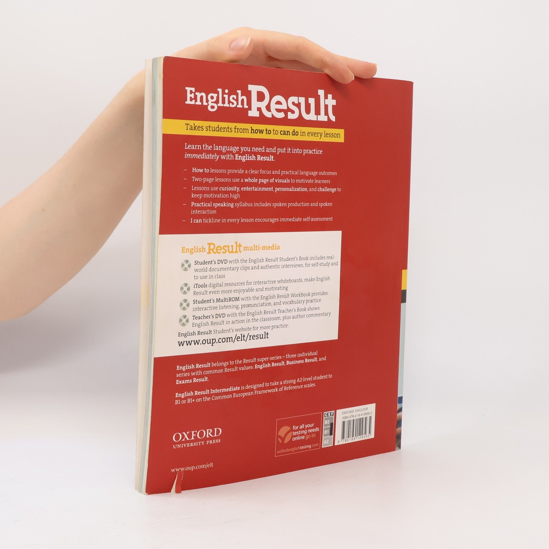 Mark Hancock English result. Intermediate. Student's book