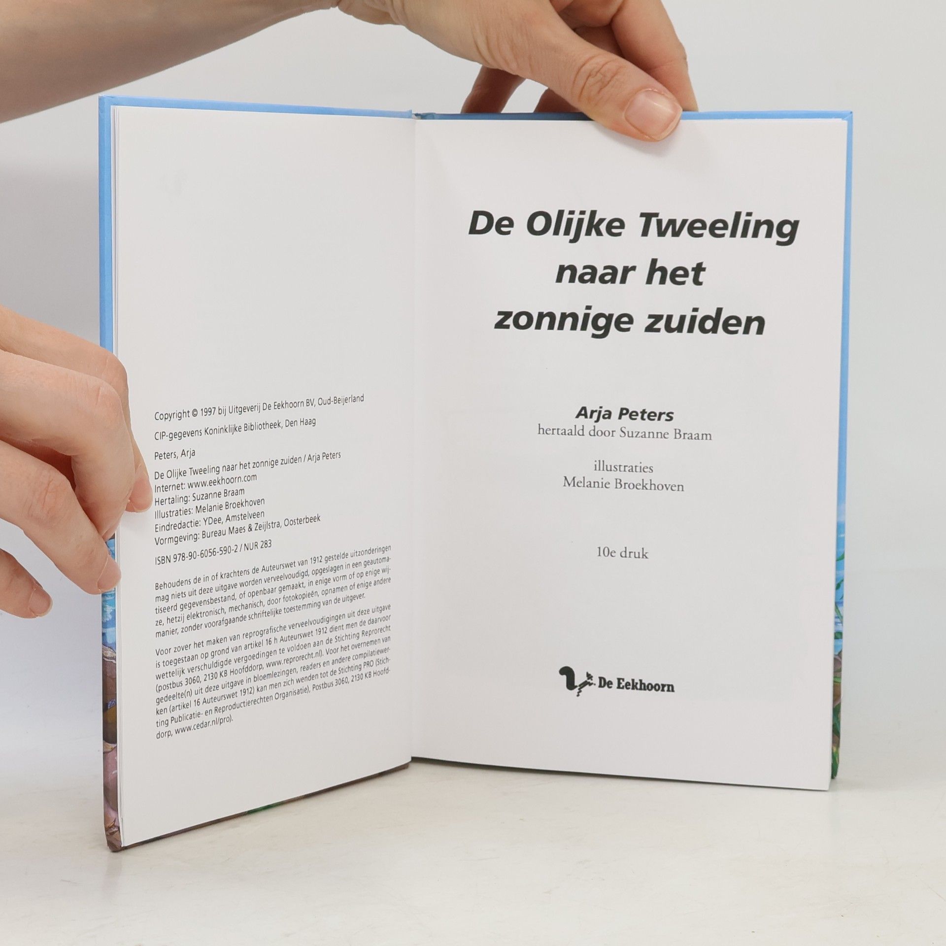 Arjan Peters De Olijke Tweeling naar het zonnige zuiden
