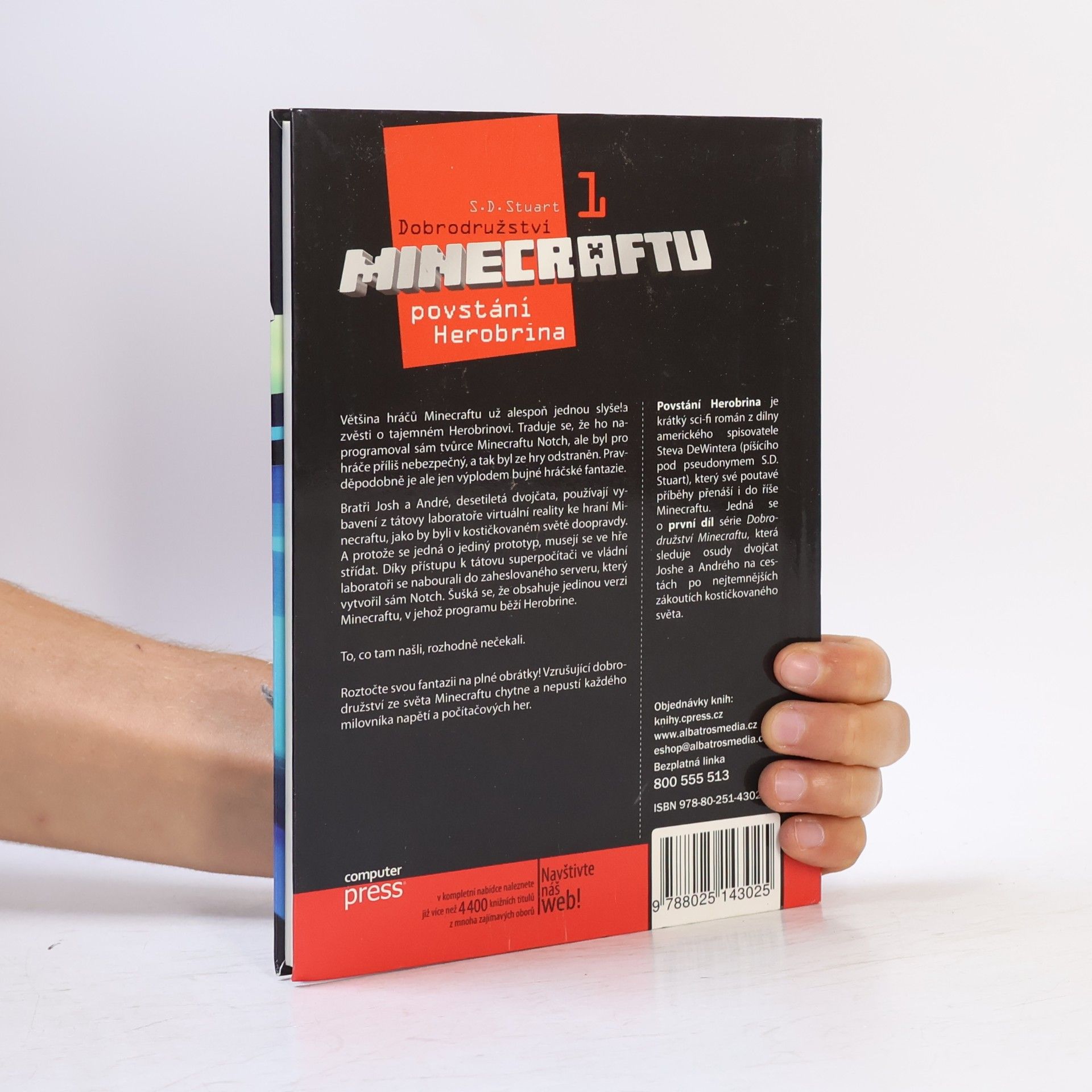 S. D. Stuart Dobrodružství Minecraftu I. Povstání Herobrina