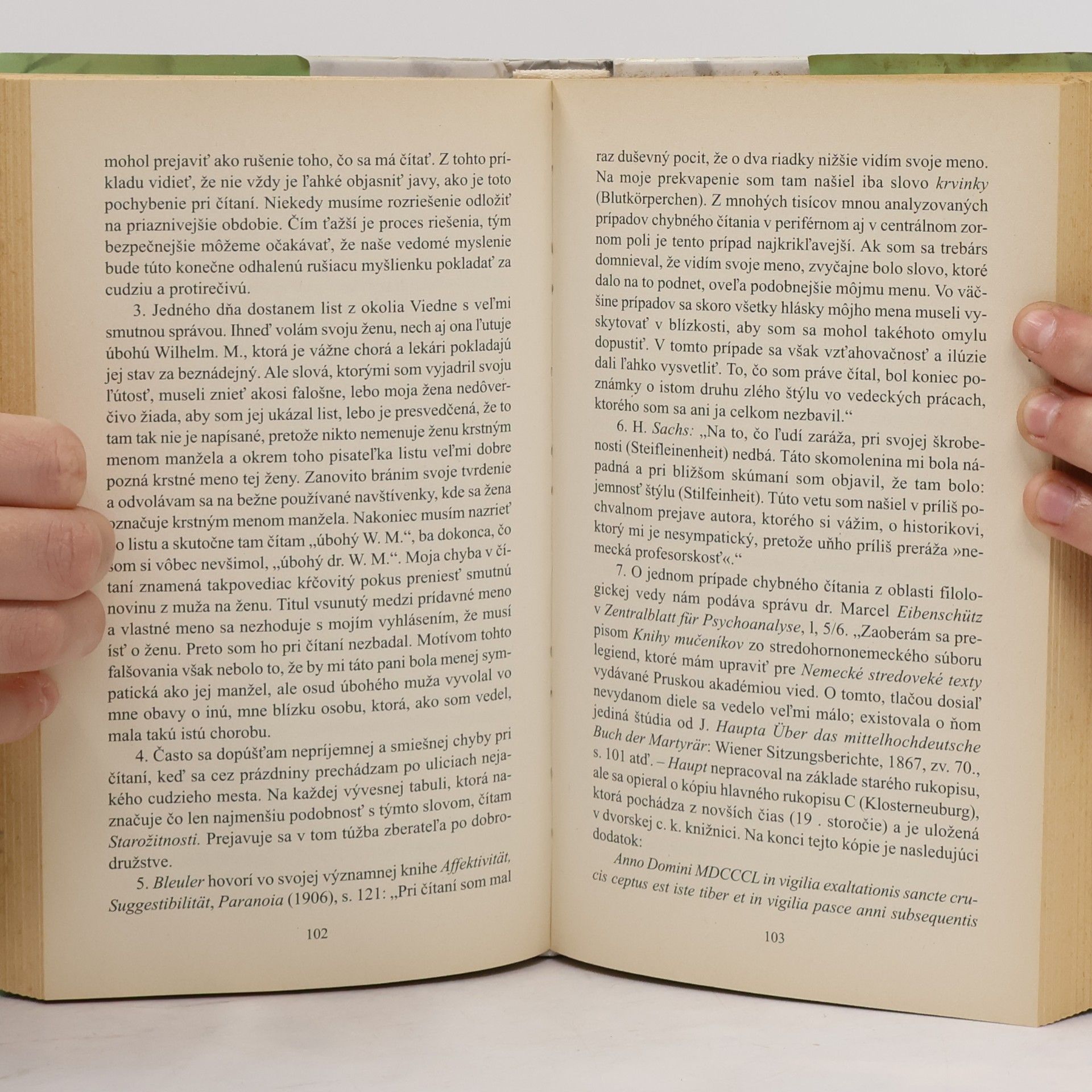 Sigmund Freud Psychopatológia každodenného života