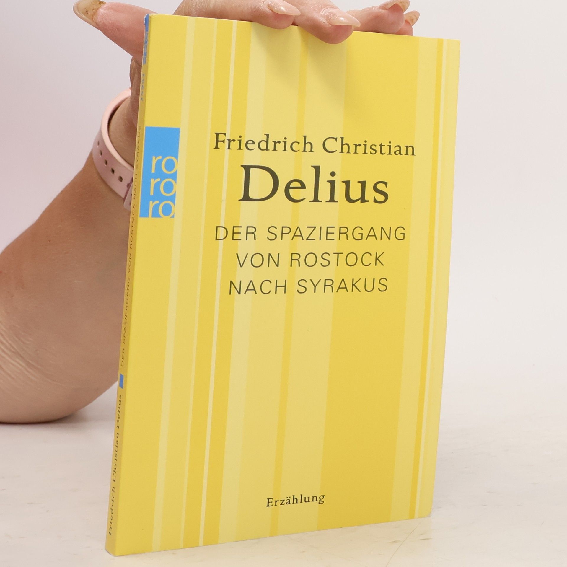 Friedrich Christian Delius Der Spaziergang von Rostock nach Syrakus