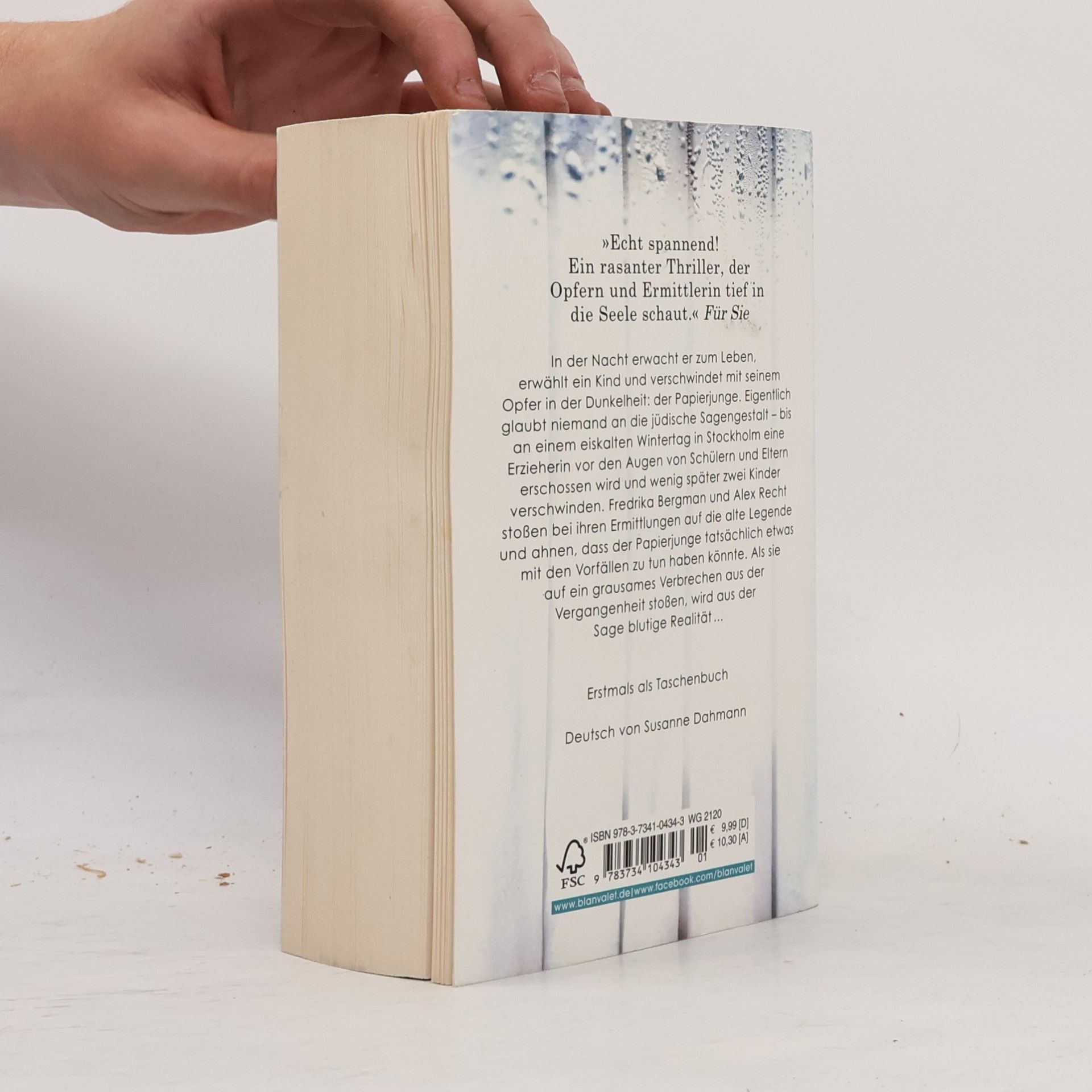 Kristina Ohlsson Papierjunge