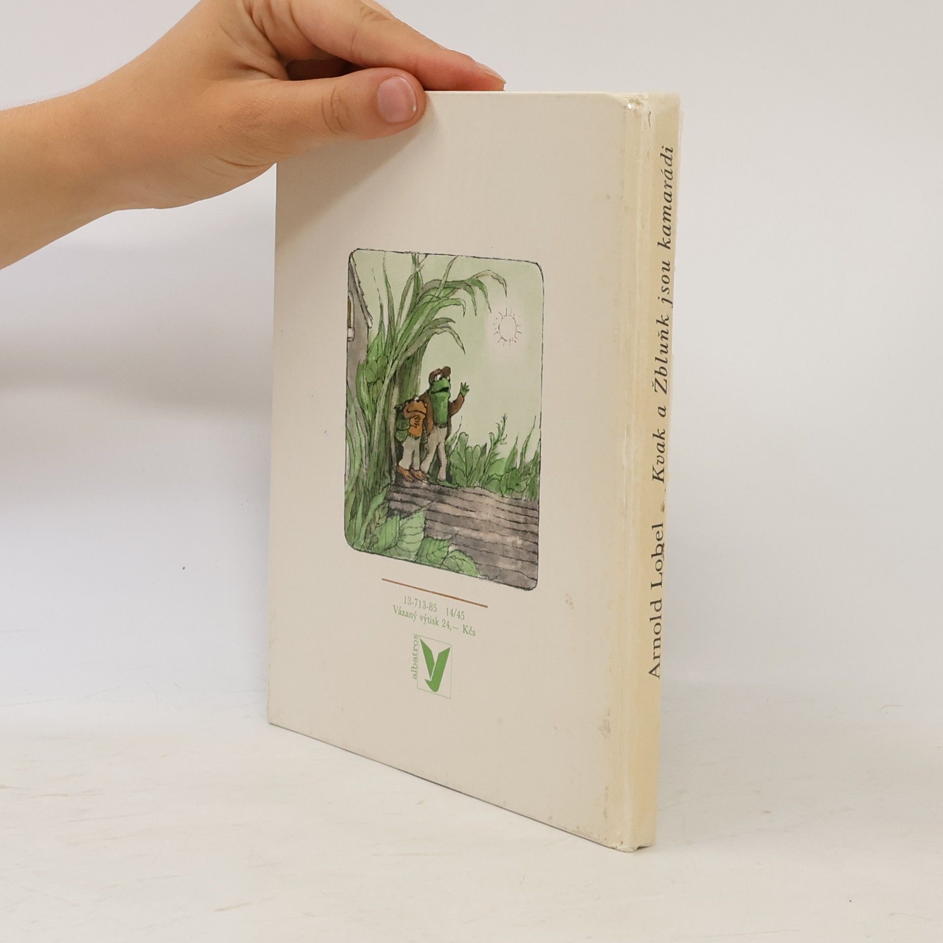 Arnold Lobel Kvak a Žbluňk jsou kamarádi