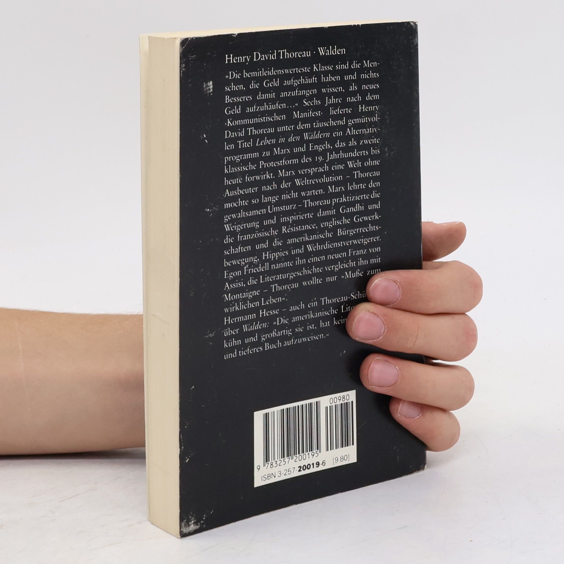 Henry David Thoreau Walden oder Leben in den Wäldern