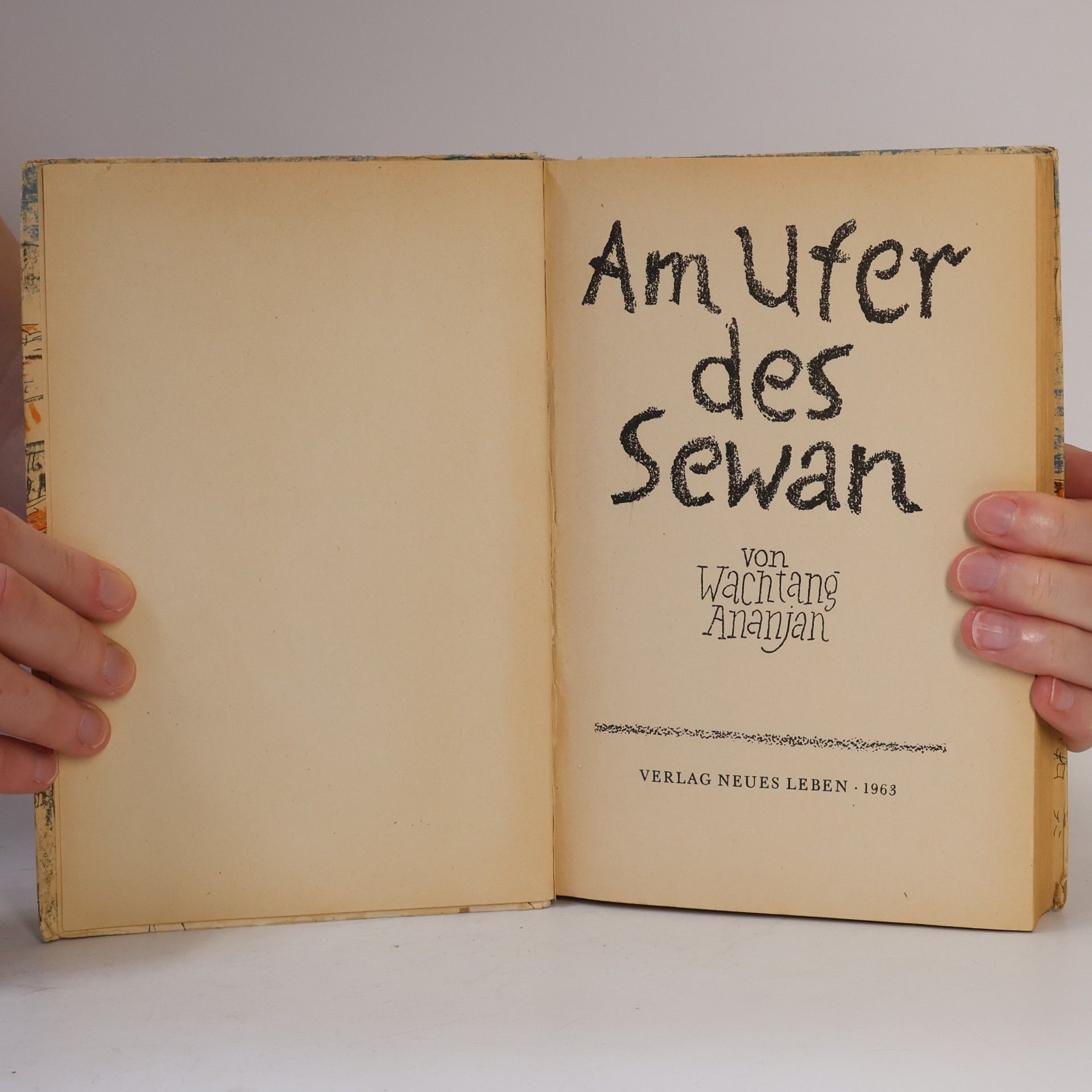 Wachtang Ananjan Am Ufer des Sewan