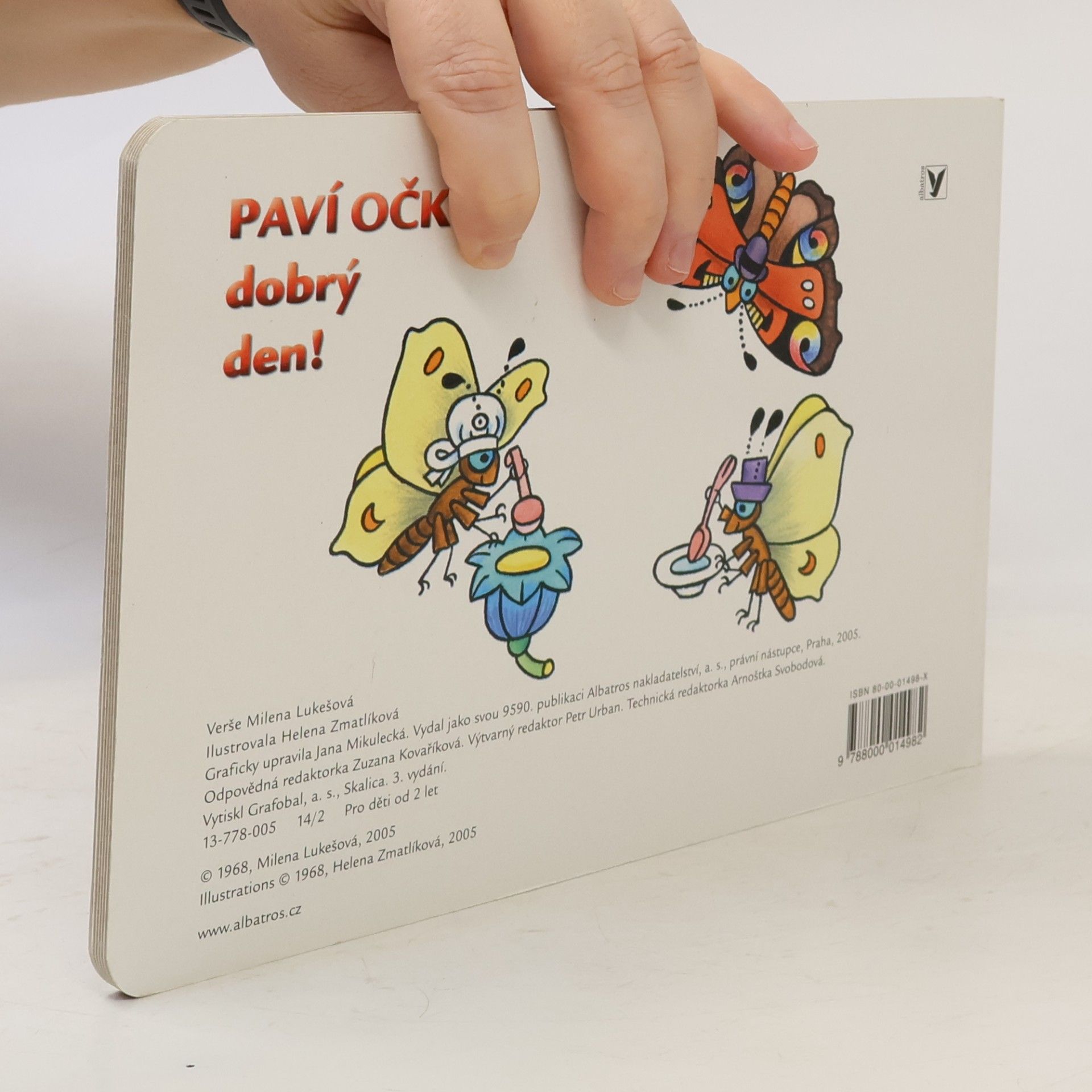 Milena Lukešová Paví očko, dobrý den!