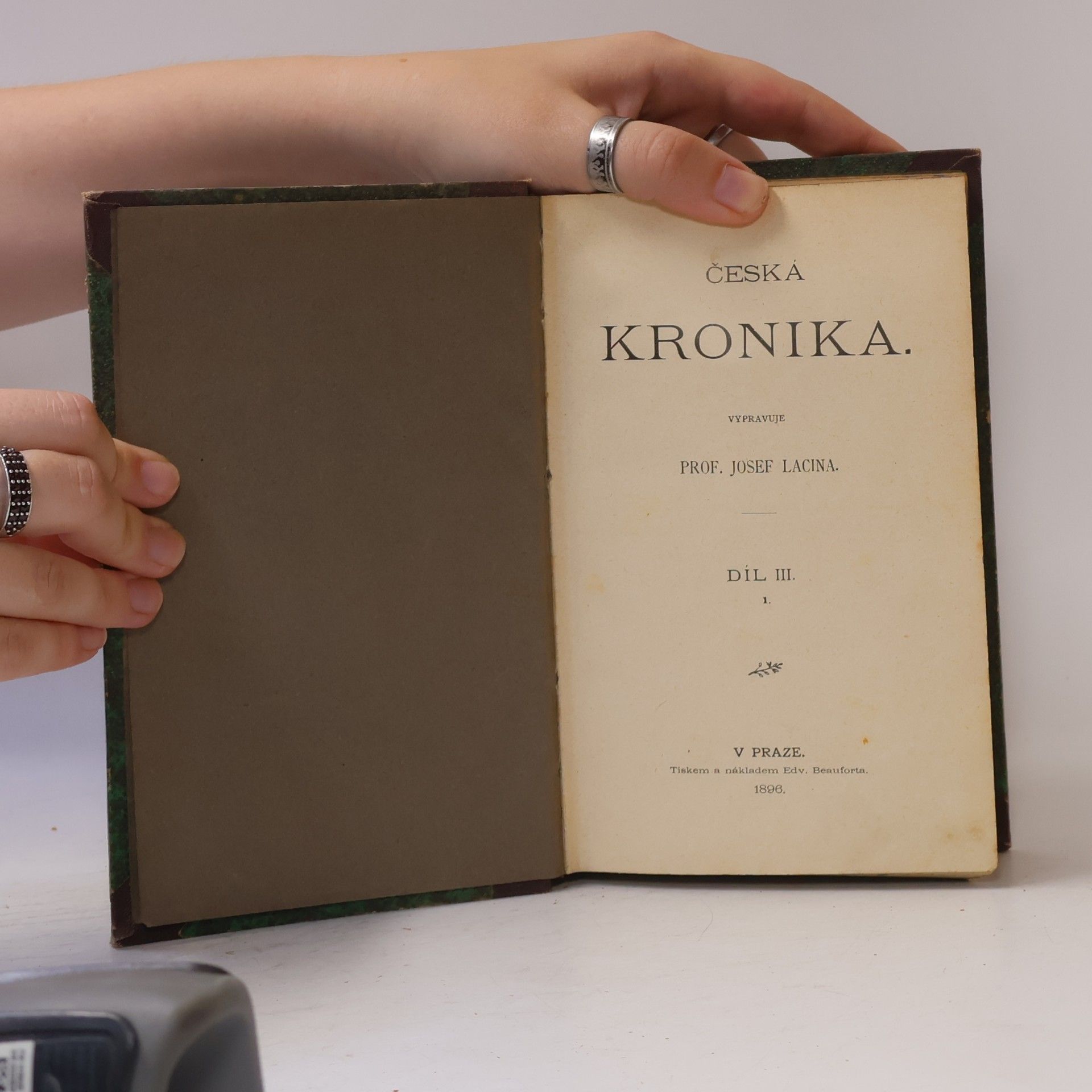 Josef Lacina Česká kronika III./1.