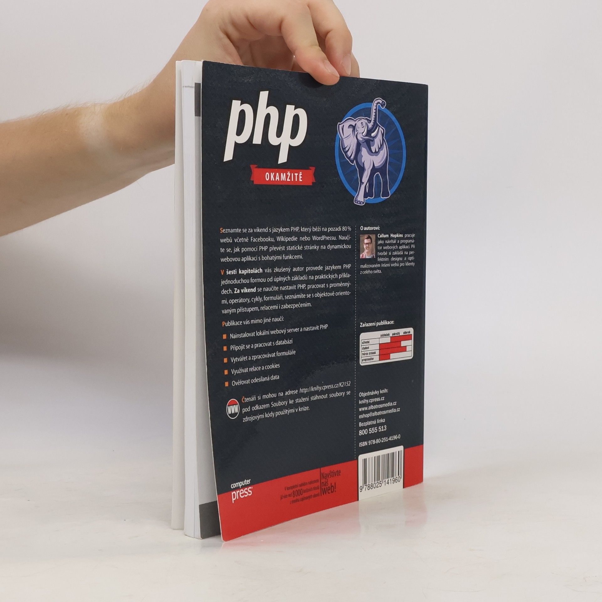 Callum Hopkins PHP okamžitě