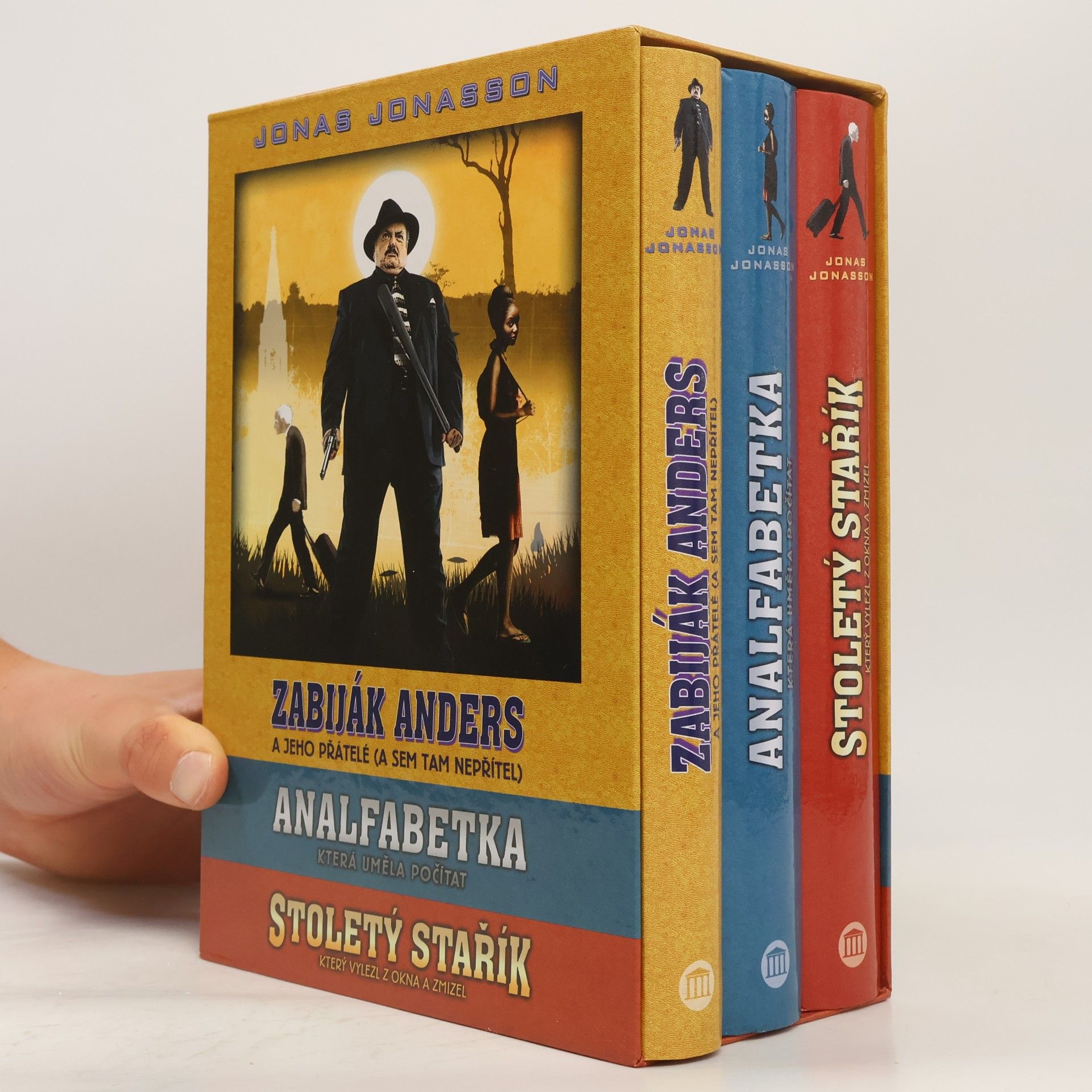 Jonas Jonasson 3x Jonas Jonasson (box)