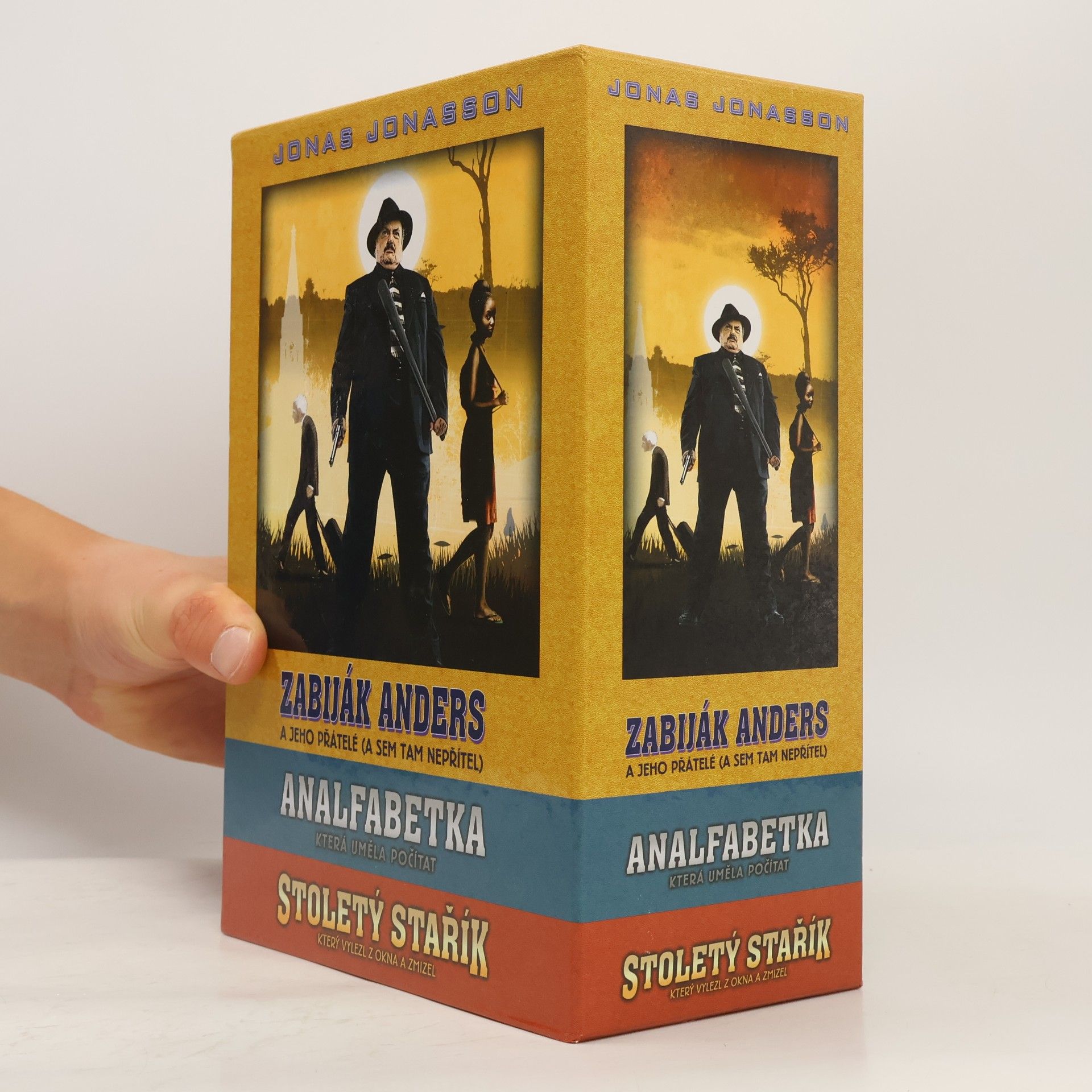 Jonas Jonasson 3x Jonas Jonasson (box)