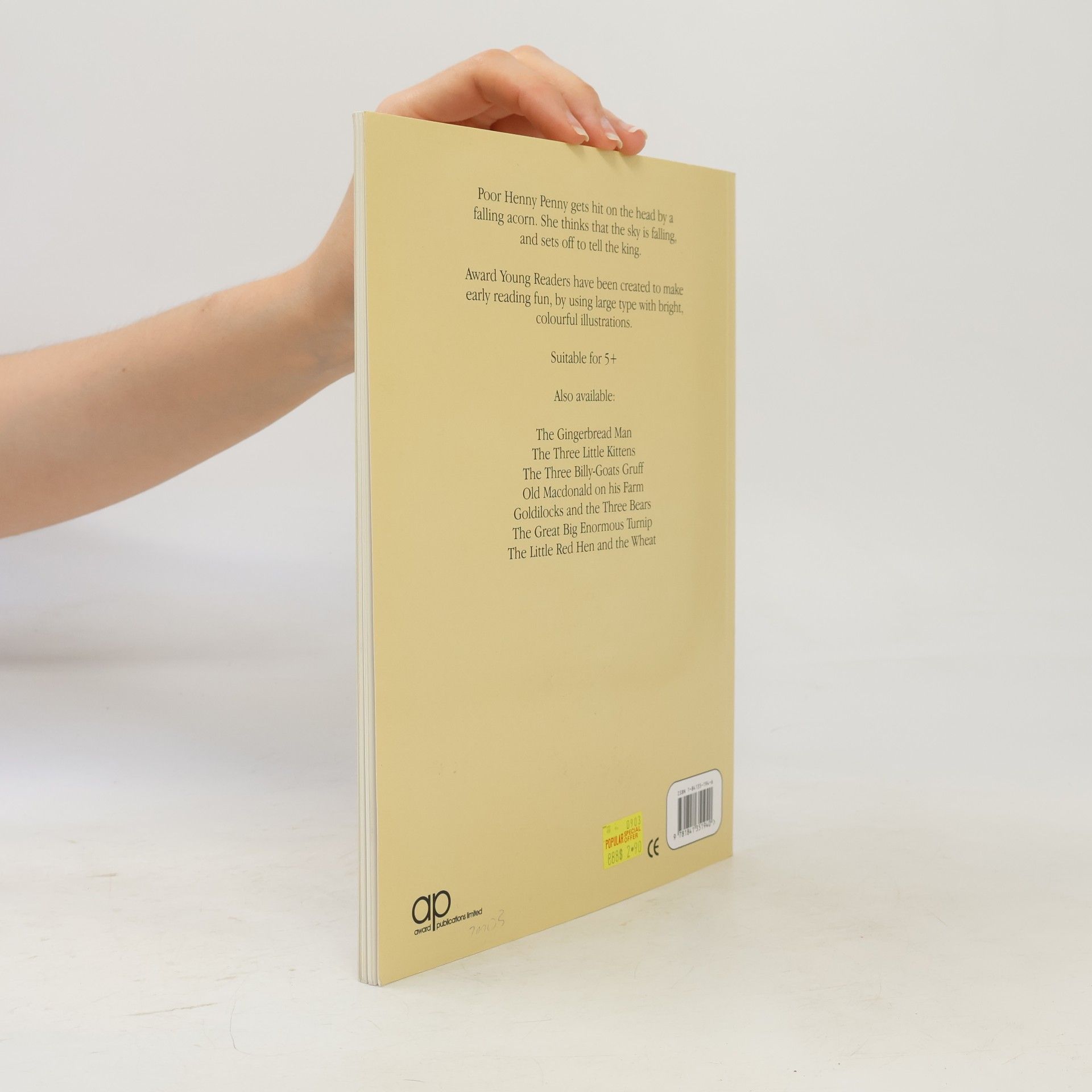 Anna Award Award Young Readers: Henny Penny